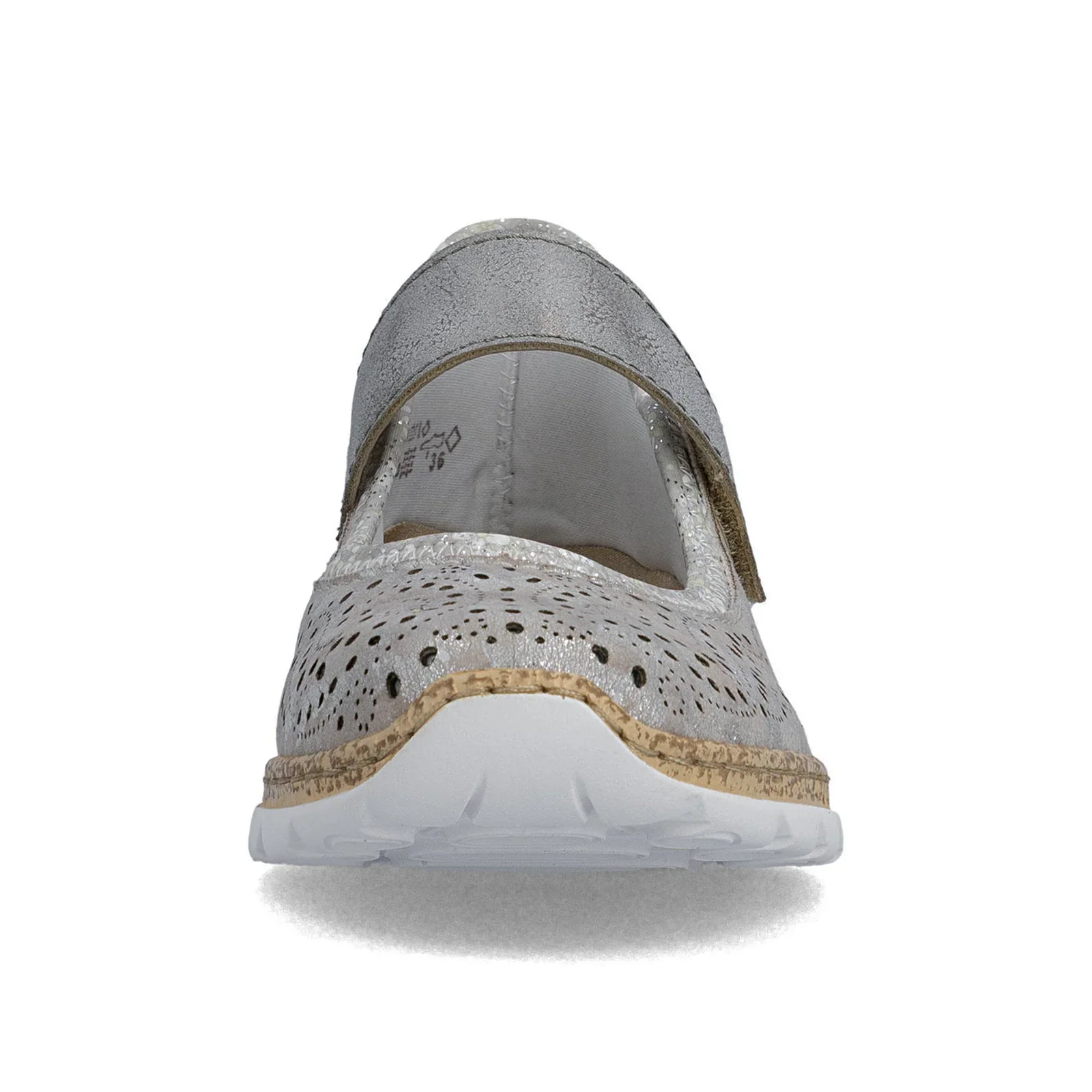 Rieker Nikita 99 Sneaker (Women) - Grey Metallic - Image 4