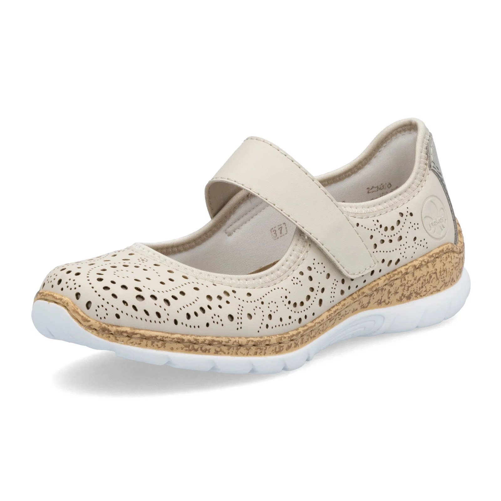 Rieker Nikita 99 Sneaker (Women) - Perle/Cement - Image 3