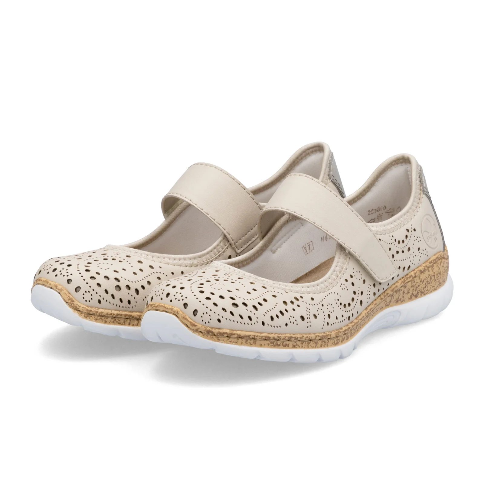 Rieker Nikita 99 Sneaker (Women) - Perle/Cement - Image 4