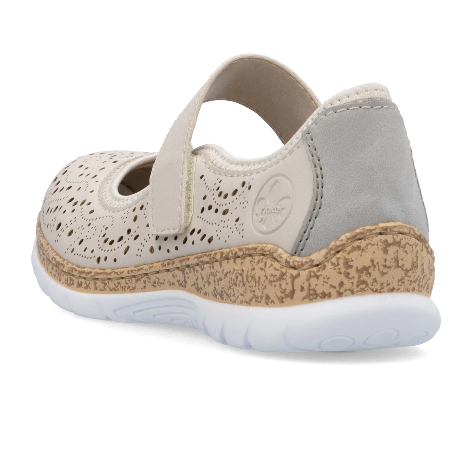 Rieker Nikita 99 Sneaker (Women) - Perle/Cement - Image 6