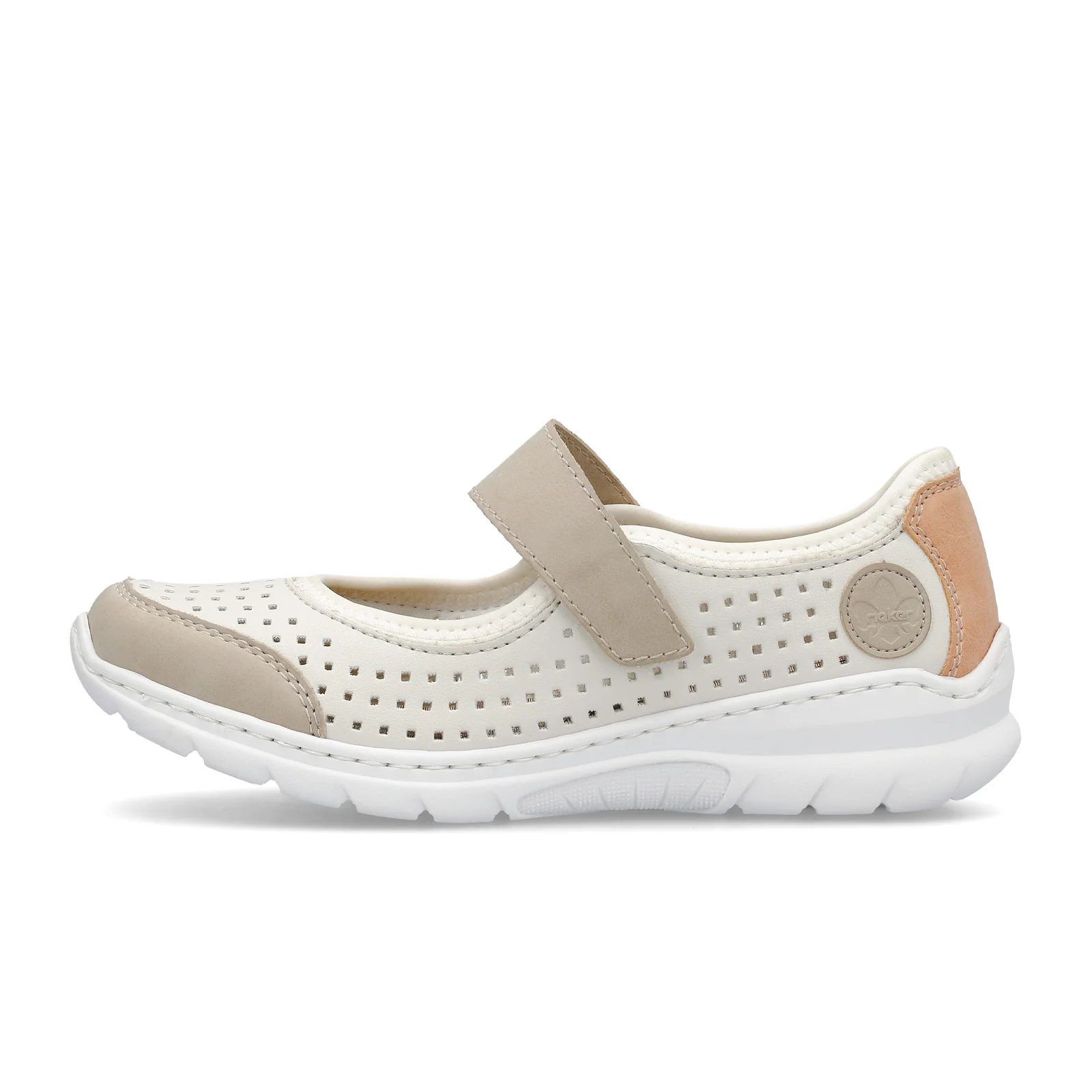 Rieker Nikita B5 Mary Jane (Women) - Ginger/Off White - Image 2