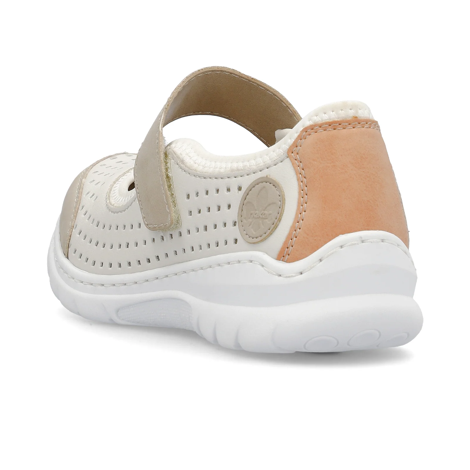 Rieker Nikita B5 Mary Jane (Women) - Ginger/Off White - Image 3