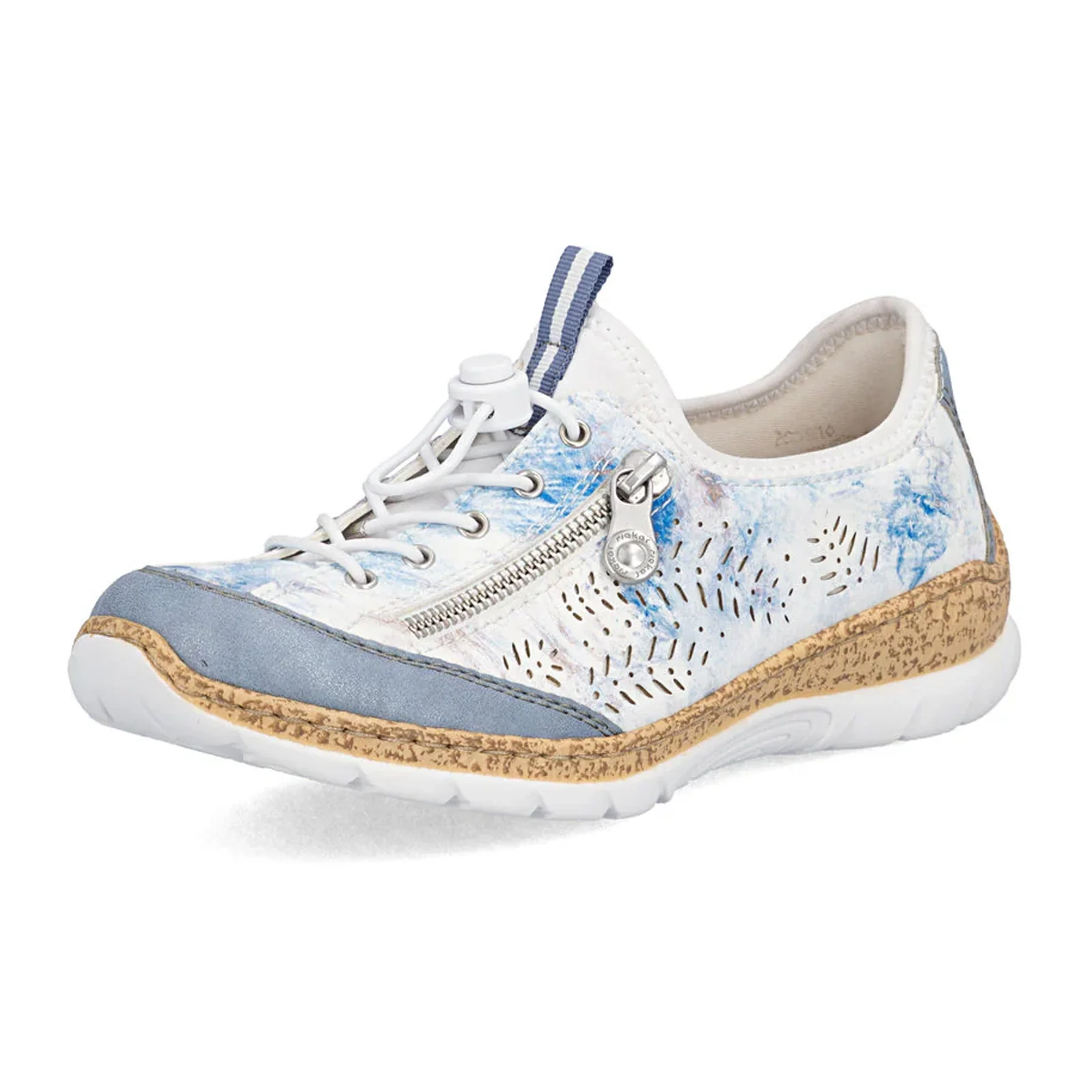 Rieker Nikita K6 Sneaker (Women) - Blue Multi - Image 3