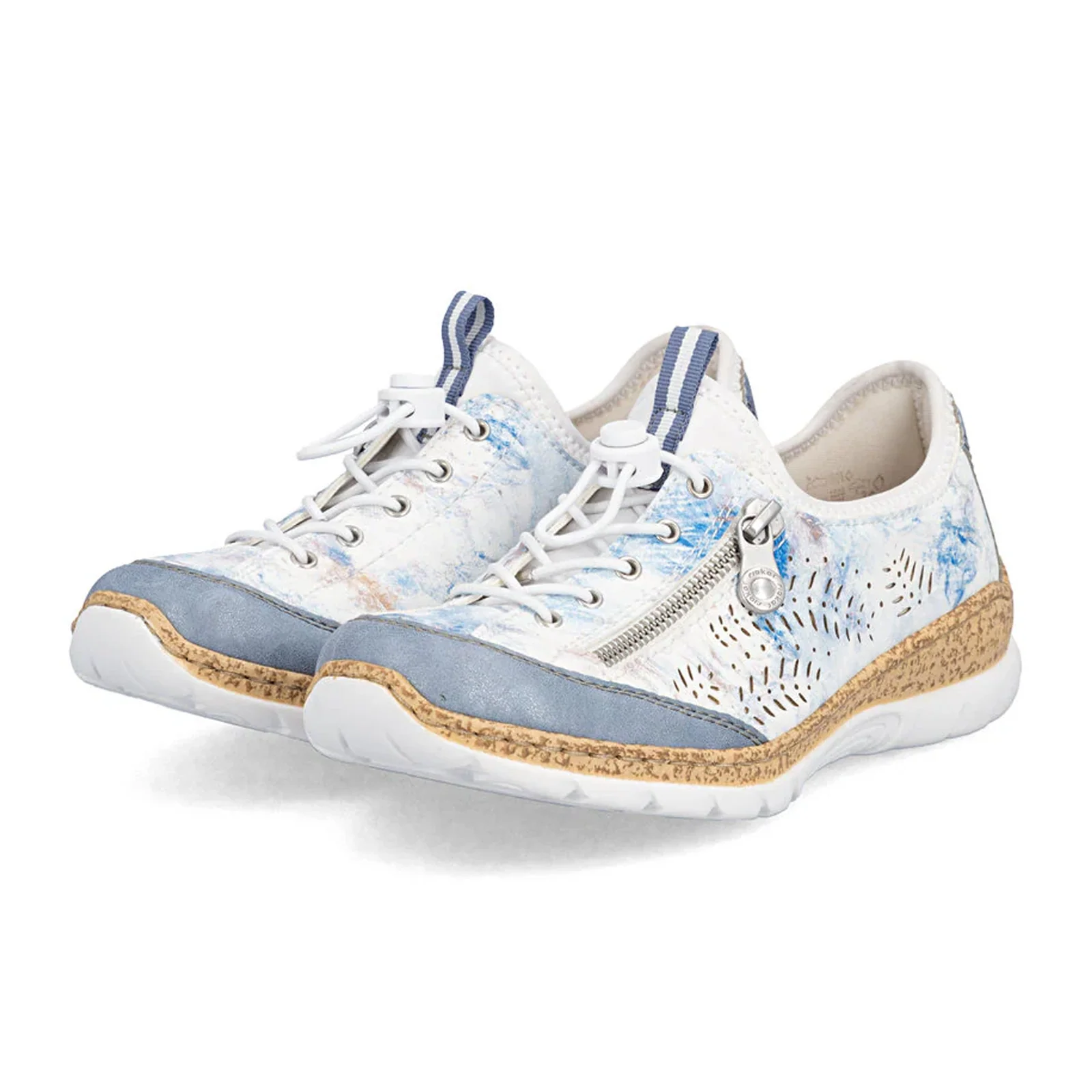 Rieker Nikita K6 Sneaker (Women) - Blue Multi - Image 5