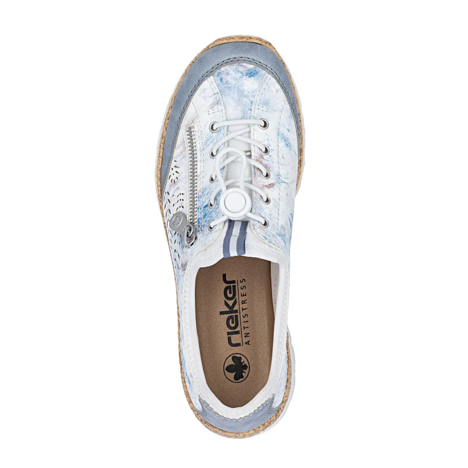 Rieker Nikita K6 Sneaker (Women) - Blue Multi - Image 7