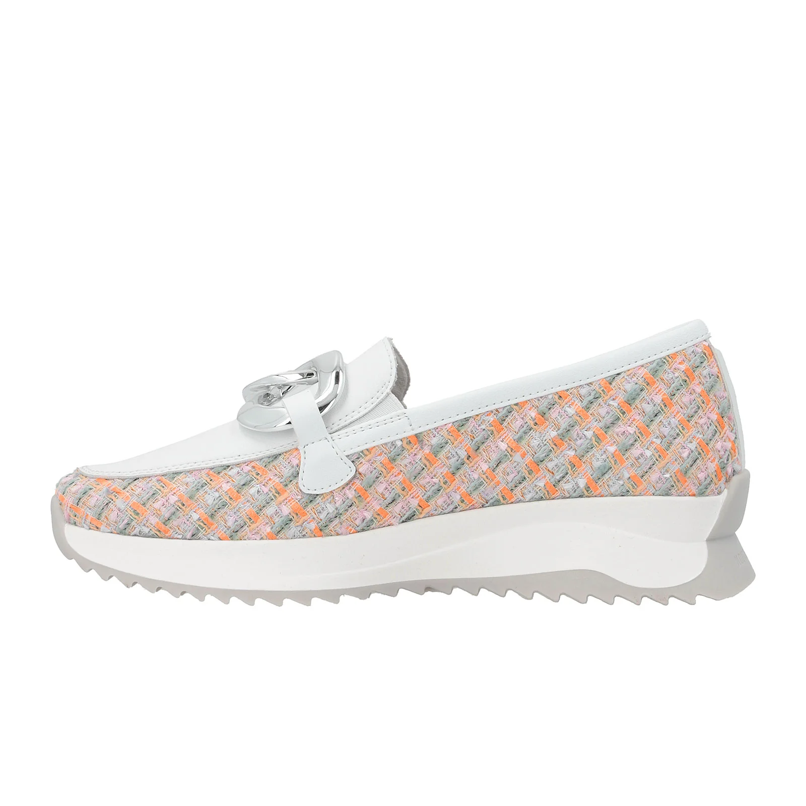 Rieker R-Evolution Dhara 03 Loafer (Women) - White/Multi - Image 2