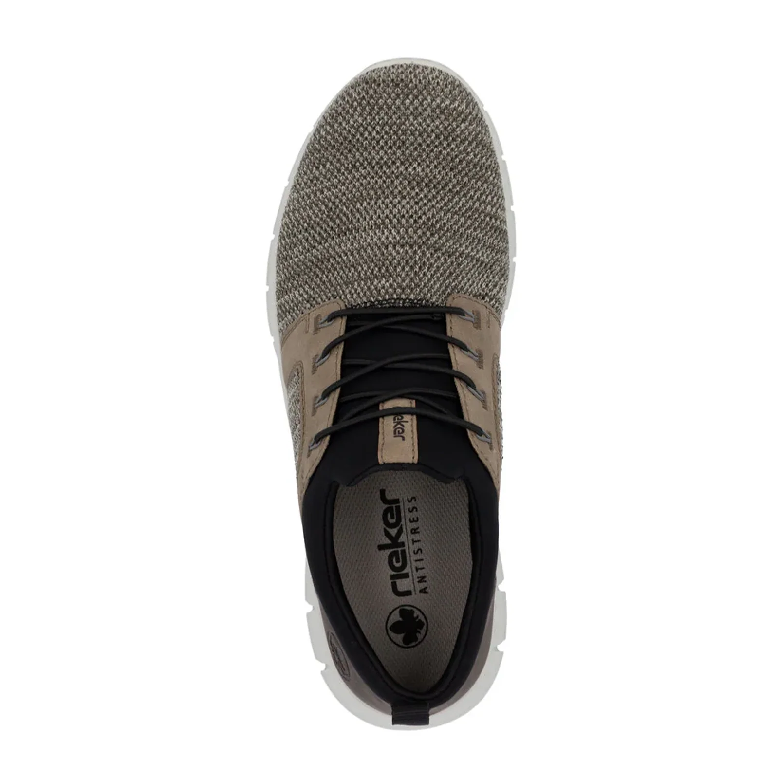 Rieker Timo 96 Sneaker (Men) - Fango/Schwarz/Schoko - Image 4