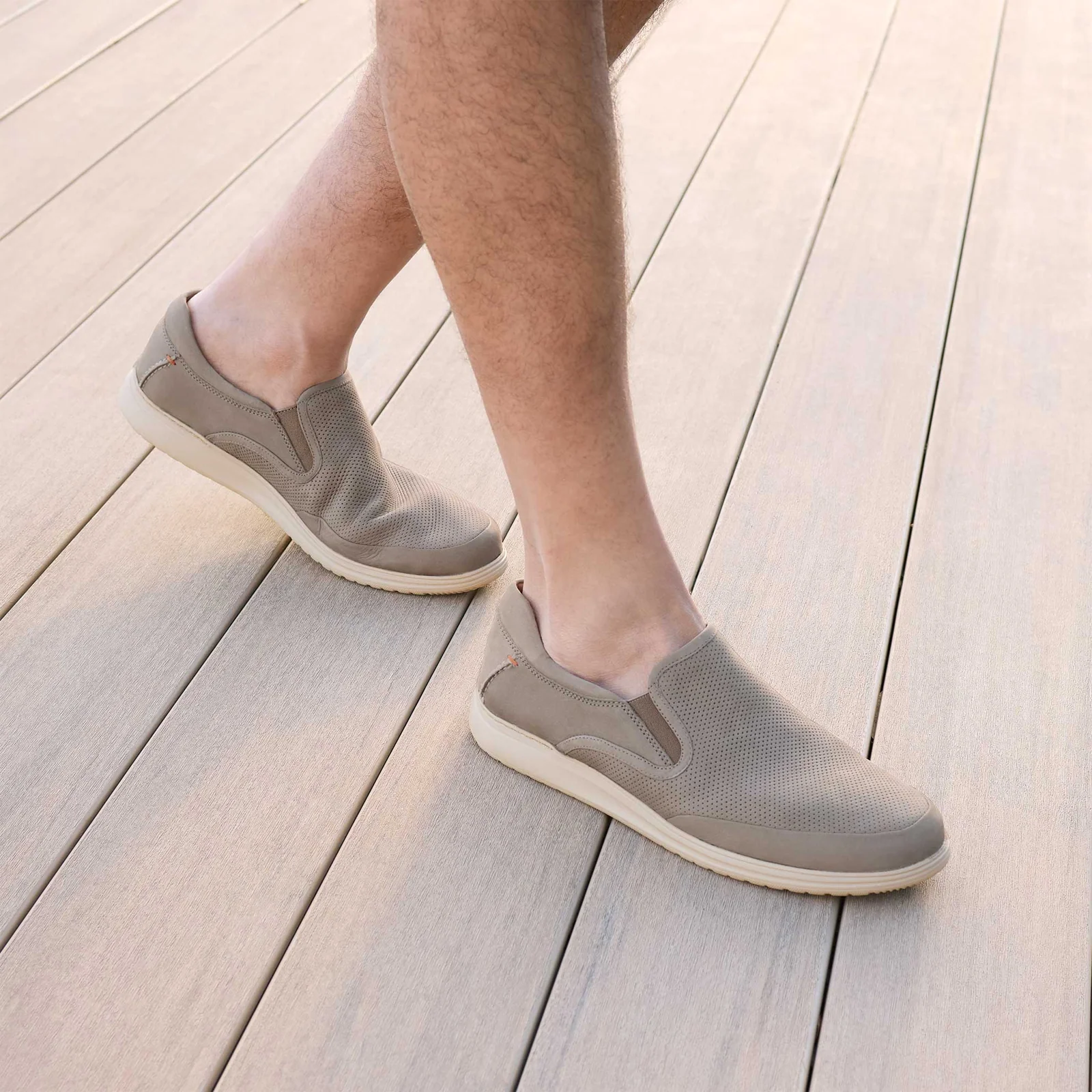 Samuel Hubbard Olema Slip On (Men) - Mushroom Nubuck - Image 8