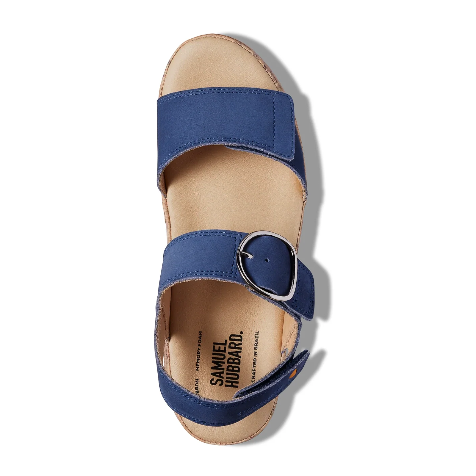 Samuel Hubbard Portola Backstrap Sandal (Women) - Blue Nubuck - Image 5
