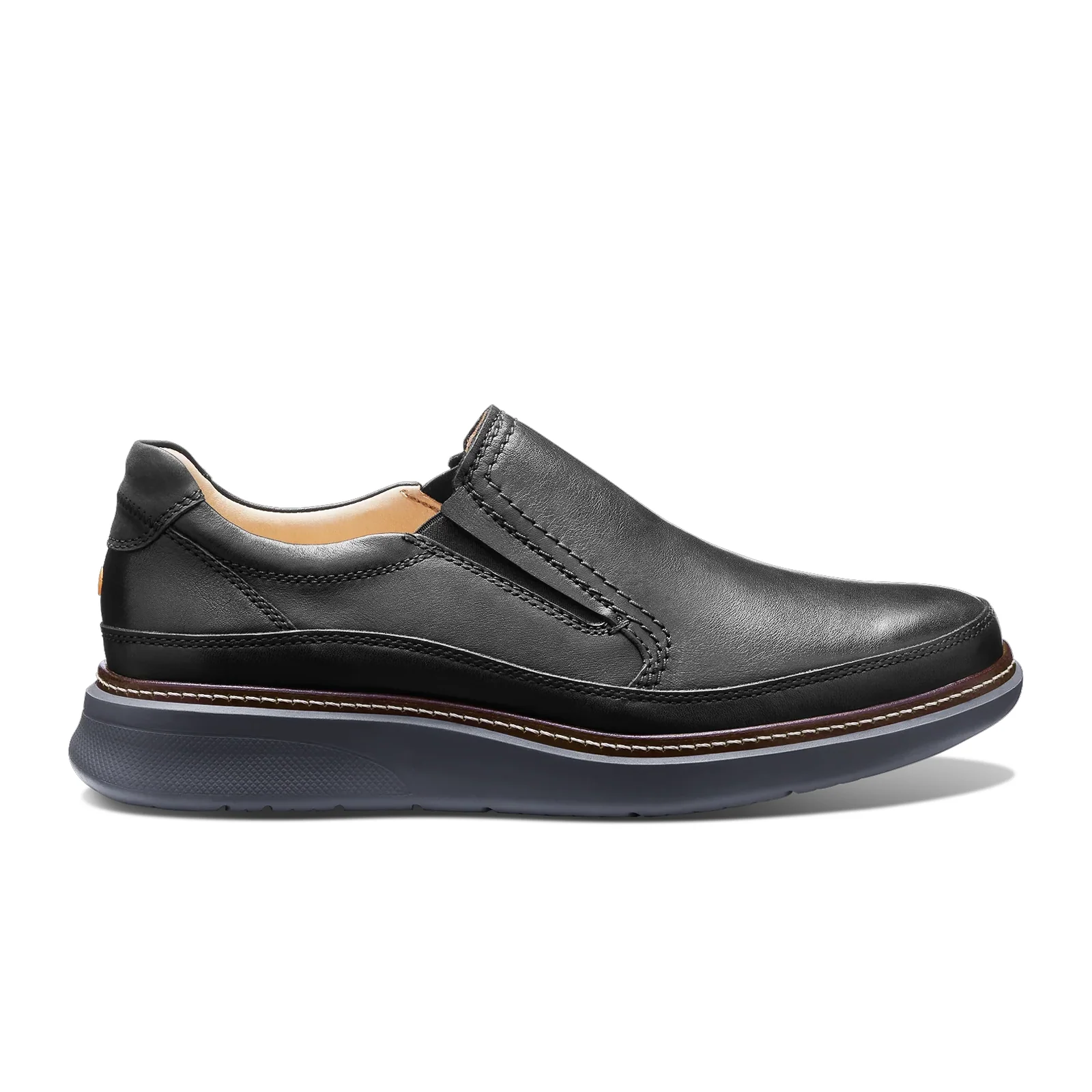 Samuel Hubbard Rafael Hybrid Slip On (Men) - Black Leather