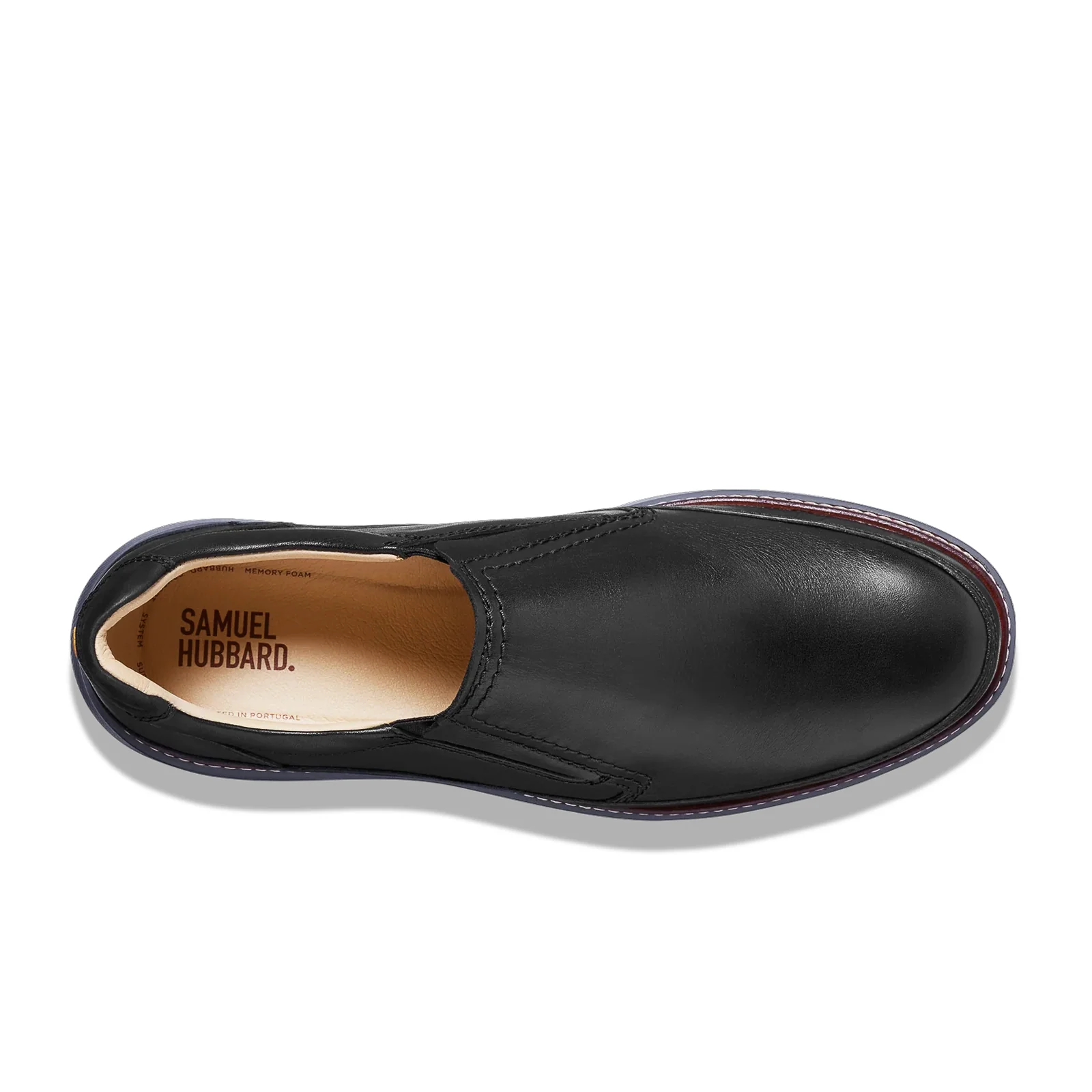 Samuel Hubbard Rafael Hybrid Slip On (Men) - Black Leather - Image 4