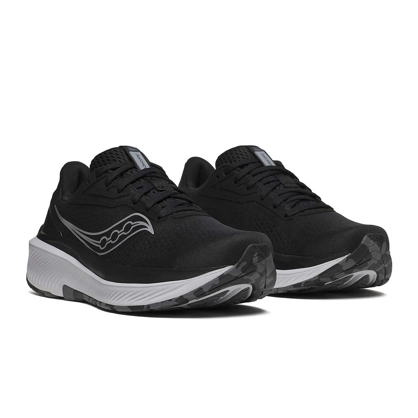 Saucony Echelon 10 Running Shoe (Women) - Black/Silver - Image 3
