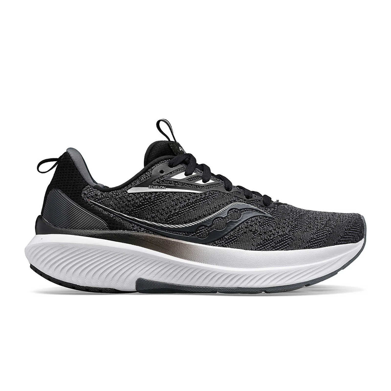 Saucony Echelon 9 Running Shoe (Men) - Black/White