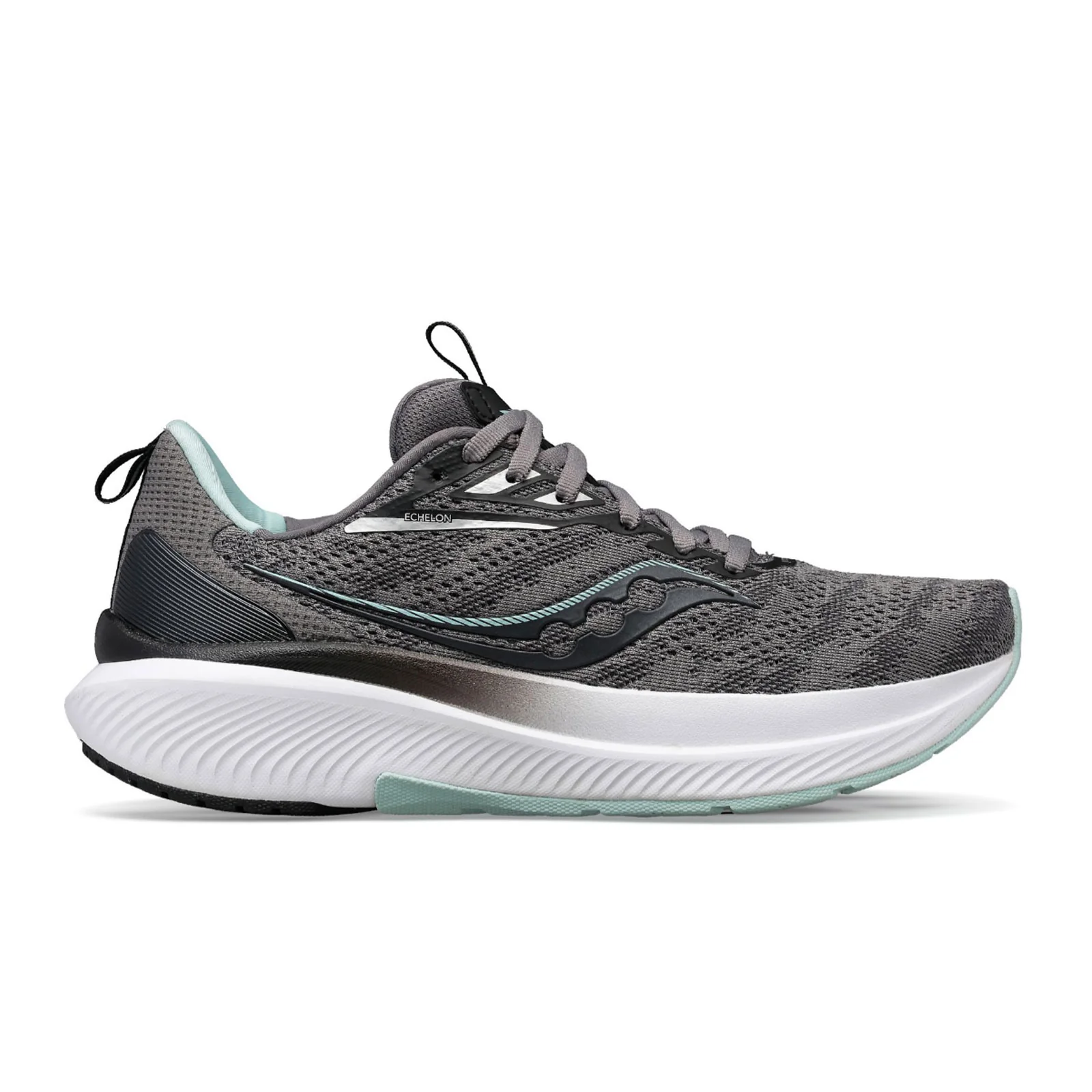 Saucony Echelon 9 Running Shoe (Women) - Charcoal/Ice