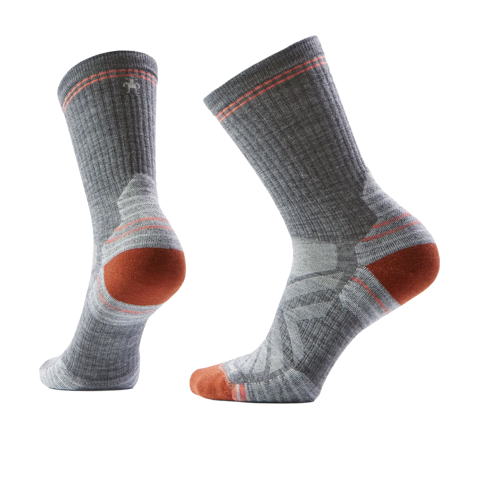 Smartwool Hike Targeted Cushion Crew Sock (Women) - Medium Grey - Image 2