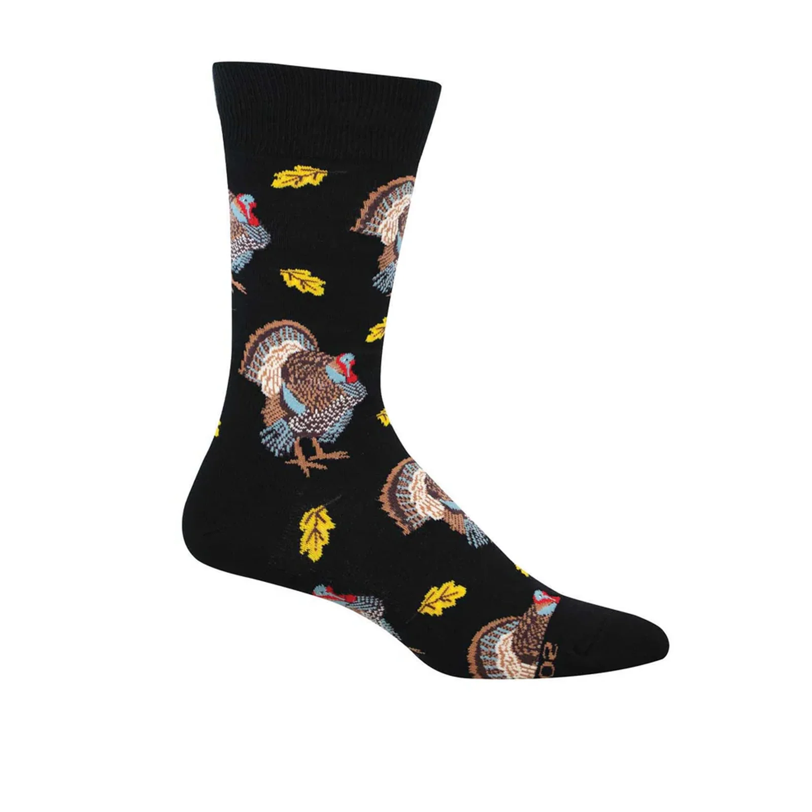 SockSmith Big Turkey Crew Sock (Men) - Black