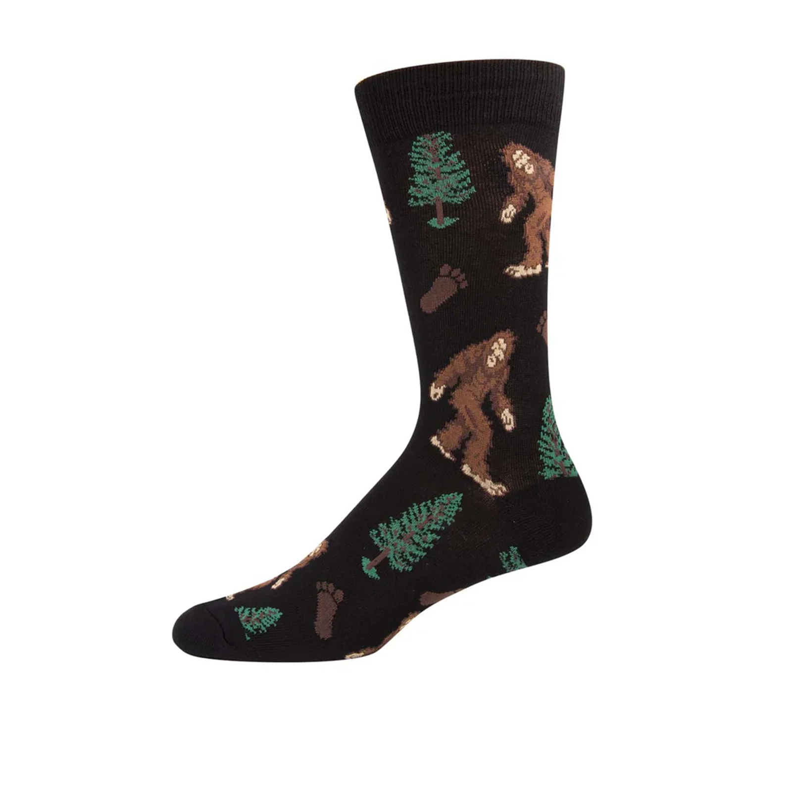 SockSmith Bigfoot Crew Sock (Men) - Black - Image 2