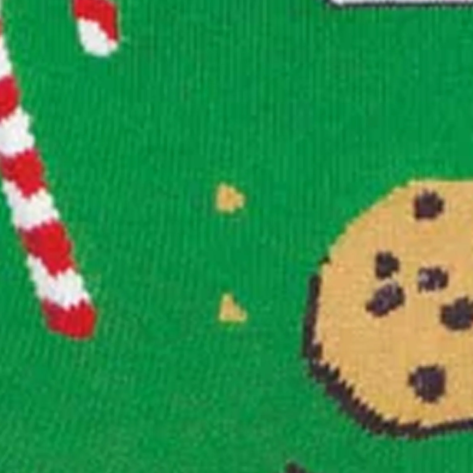 SockSmith Santa's Milk And Cookies Crew Sock (Women) - Green - Image 3