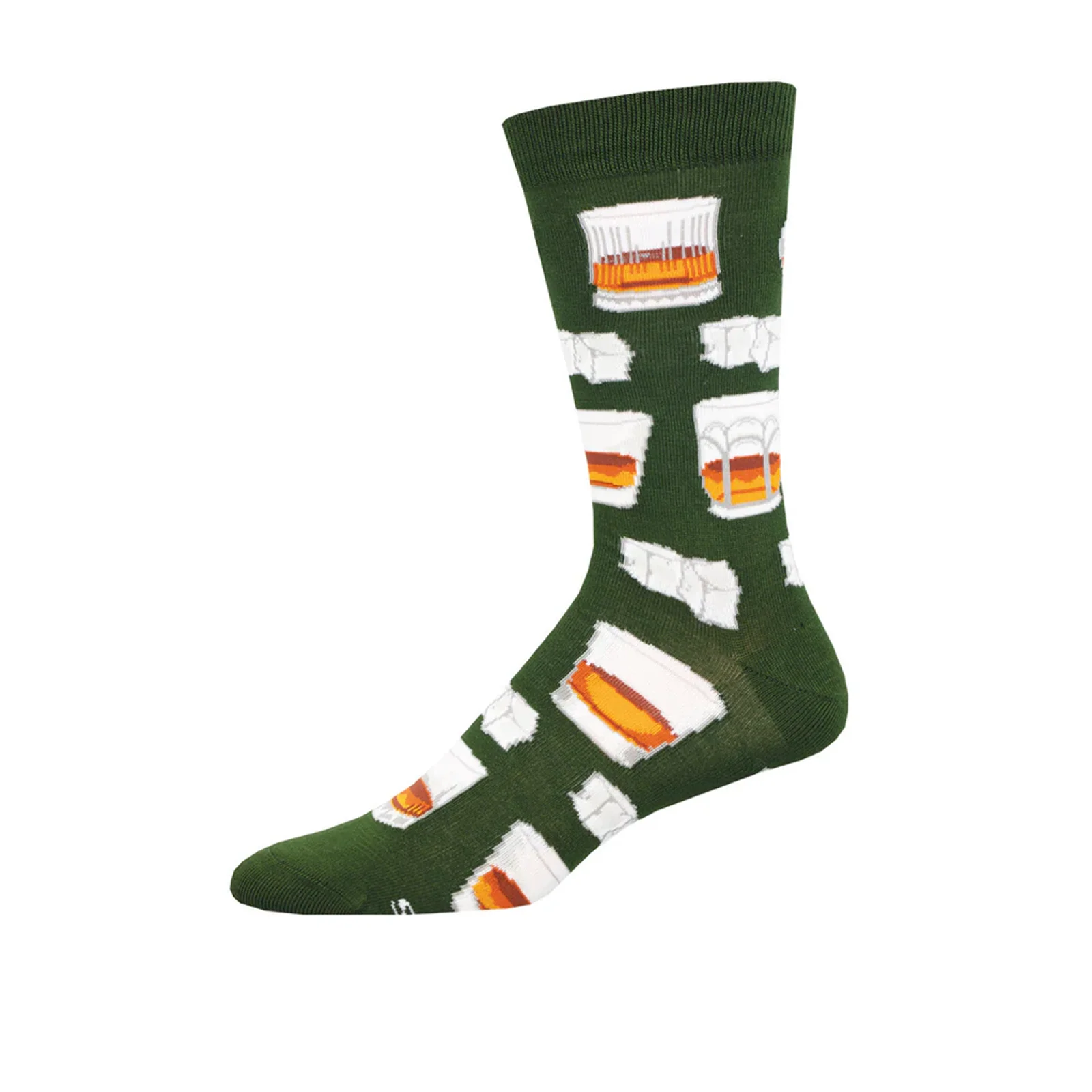 SockSmith Whiskey Business Crew Sock (Men) - Green - Image 2