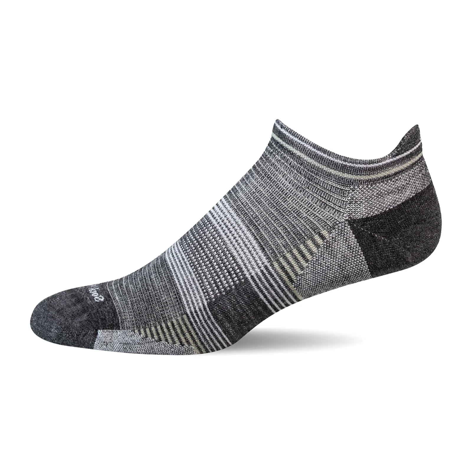 Sockwell Cadence Micro Compression Sock (Women) - Charcoal - Image 2