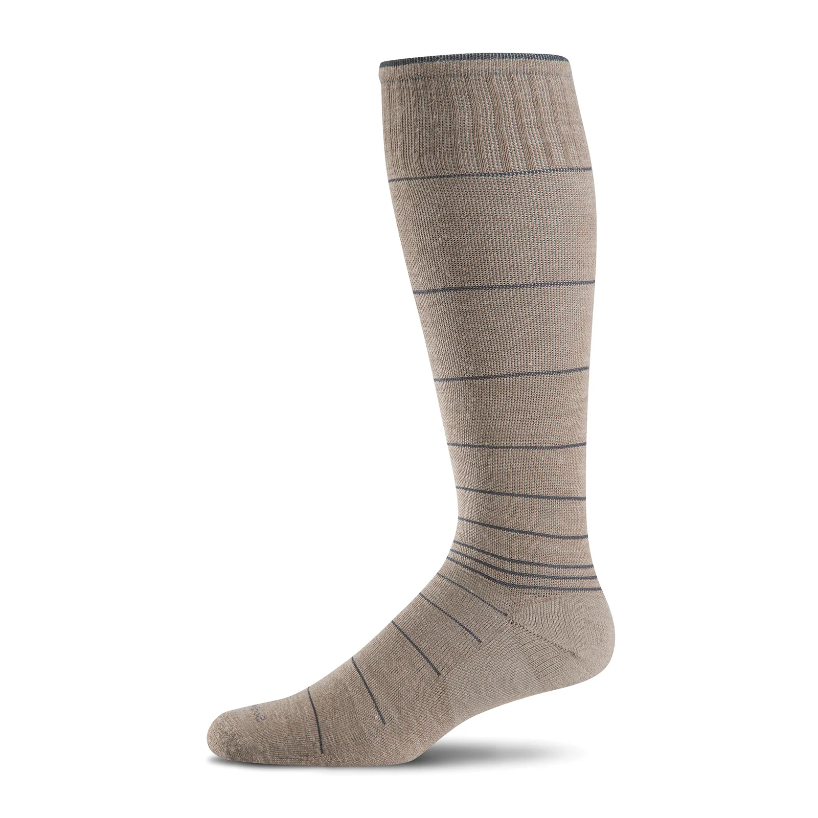 Sockwell Circulator Over the Calf Compression Sock (Men) - Khaki - Image 2