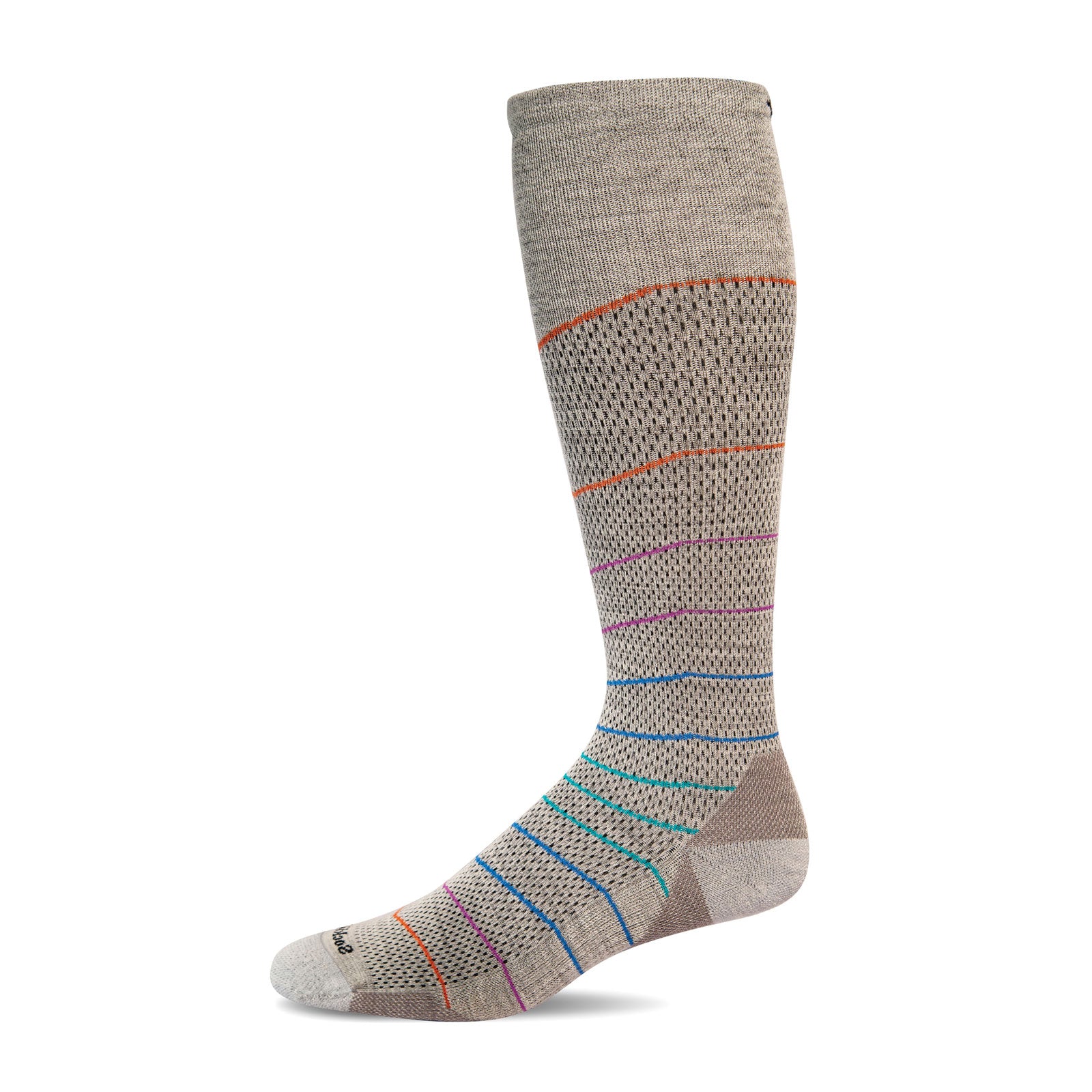 Sockwell Interval Over the Calf Compression Sock (Women) - Natural - Image 2