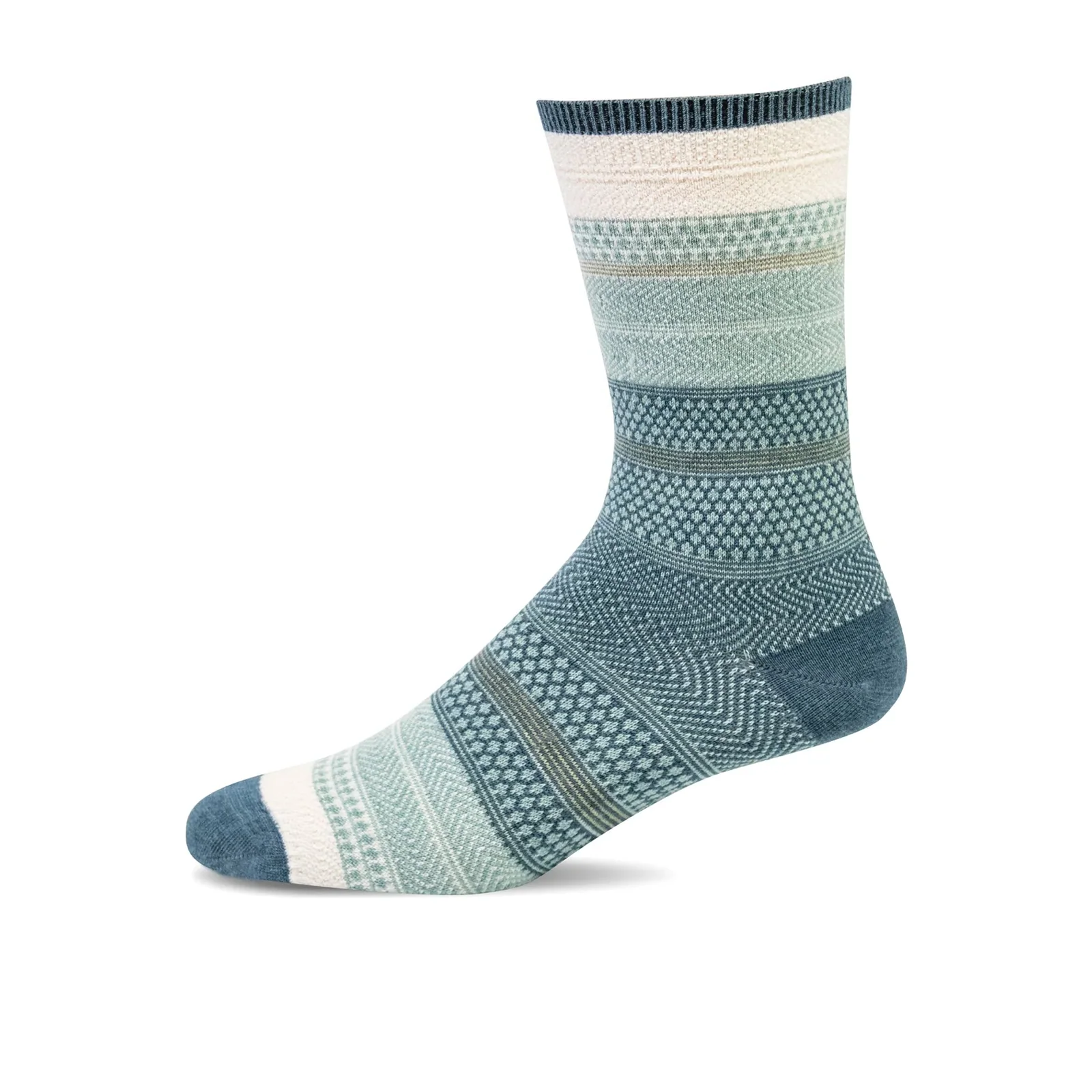 Sockwell Jasmin Crew Sock (Women) - Blue Ridge - Image 2