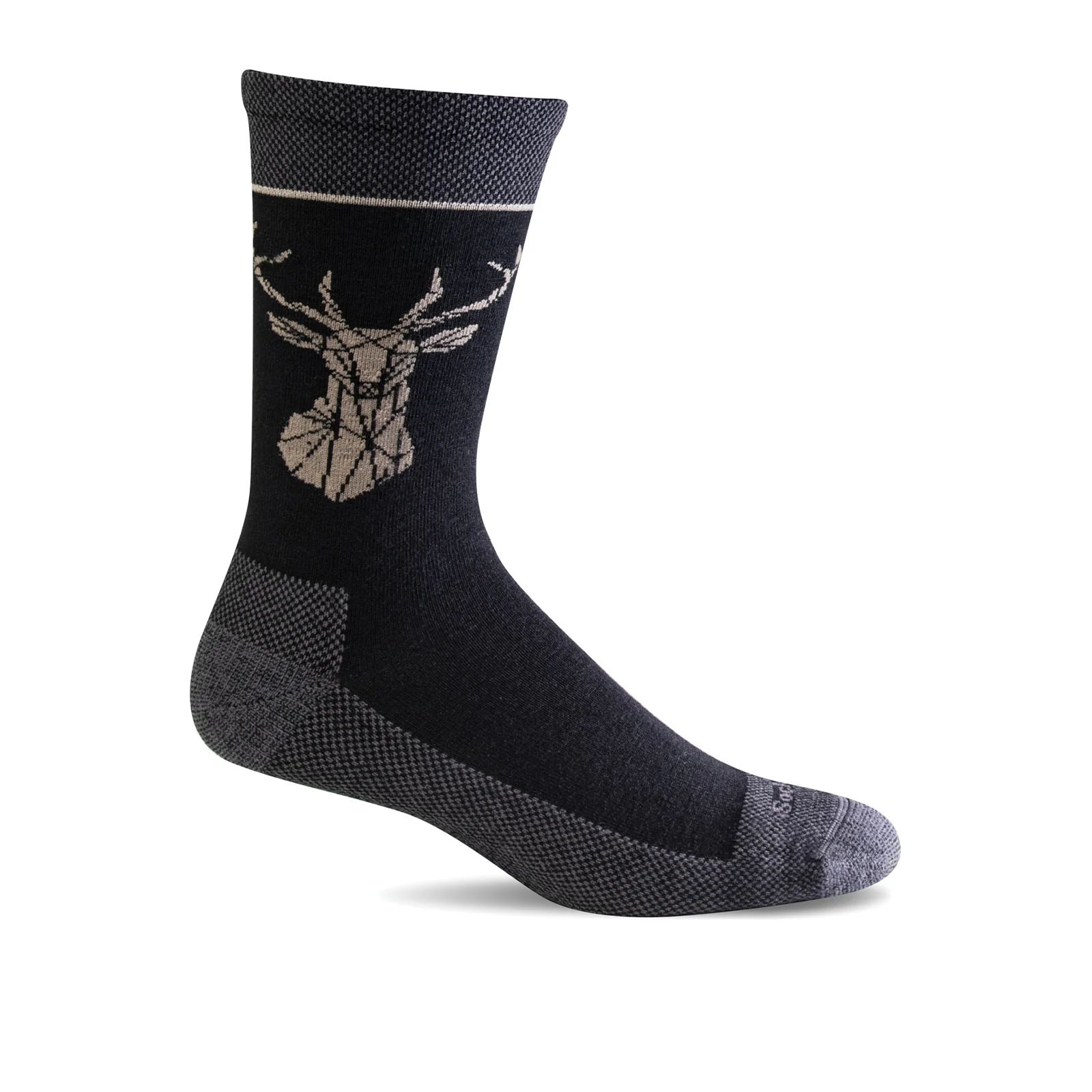 Sockwell Tender Foot Crew Sock (Men) - Black