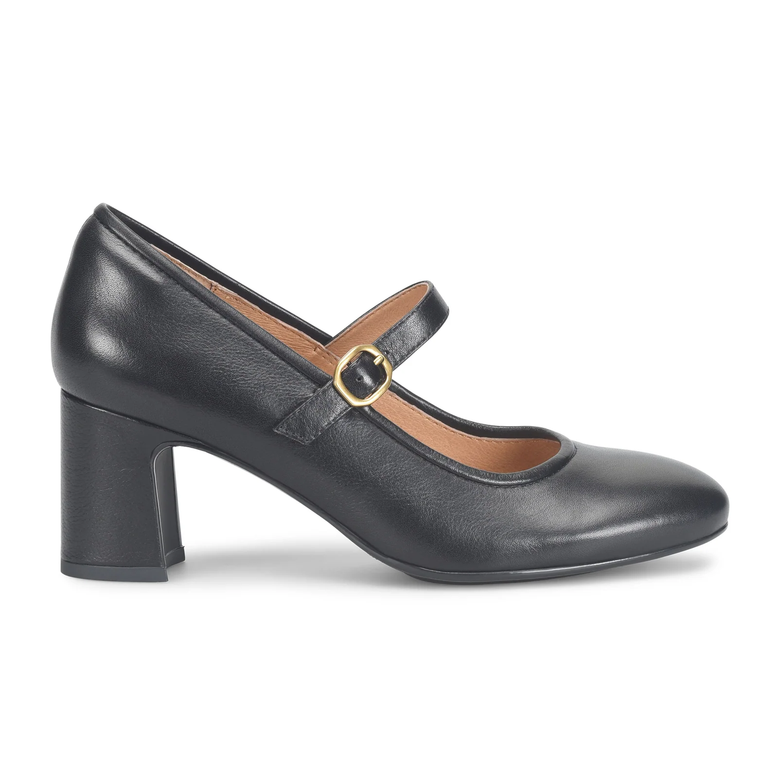 Sofft Adalaide Heeled Mary Jane (Women) - Black