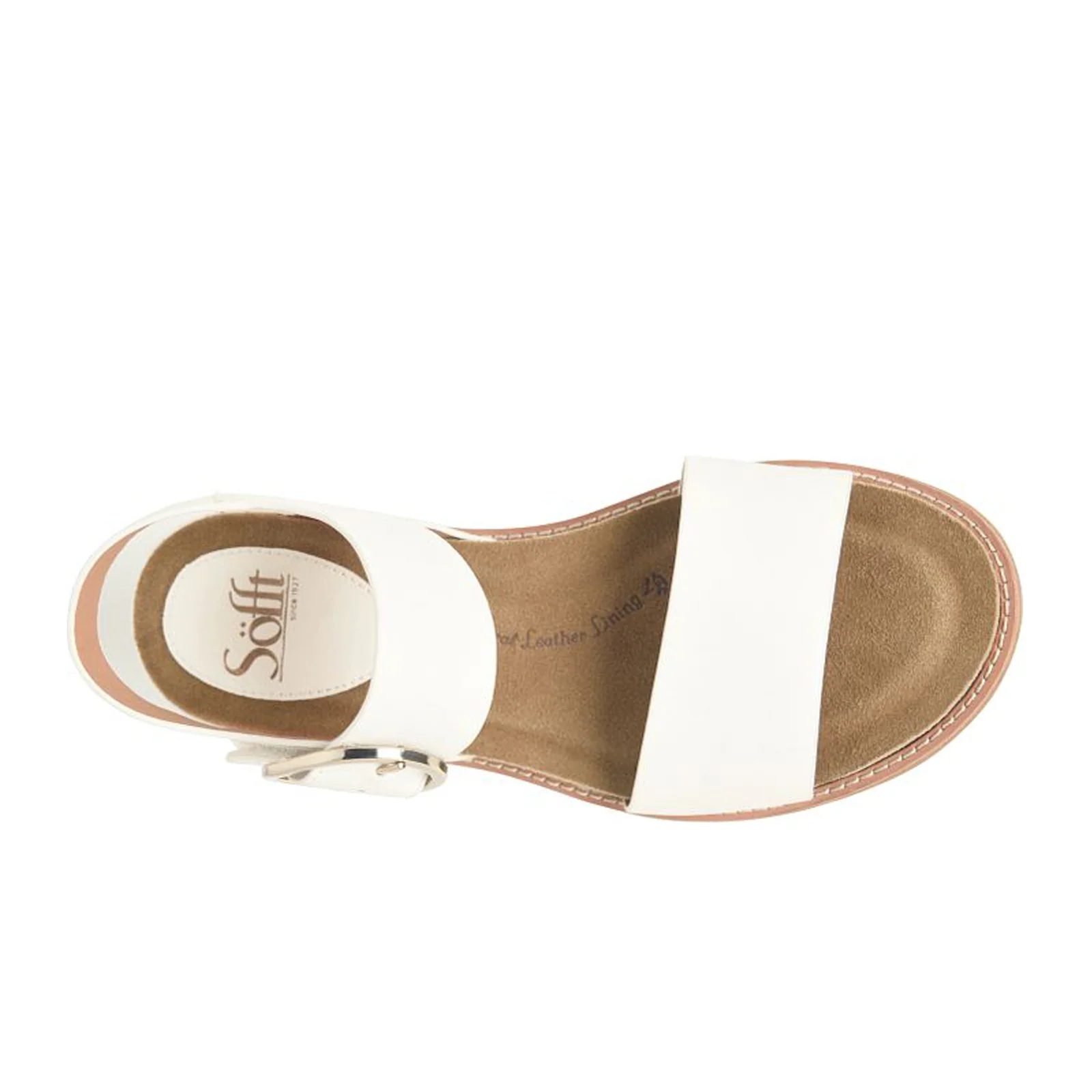 Sofft Bali Backstrap Sandal (Women) - True White - Image 4