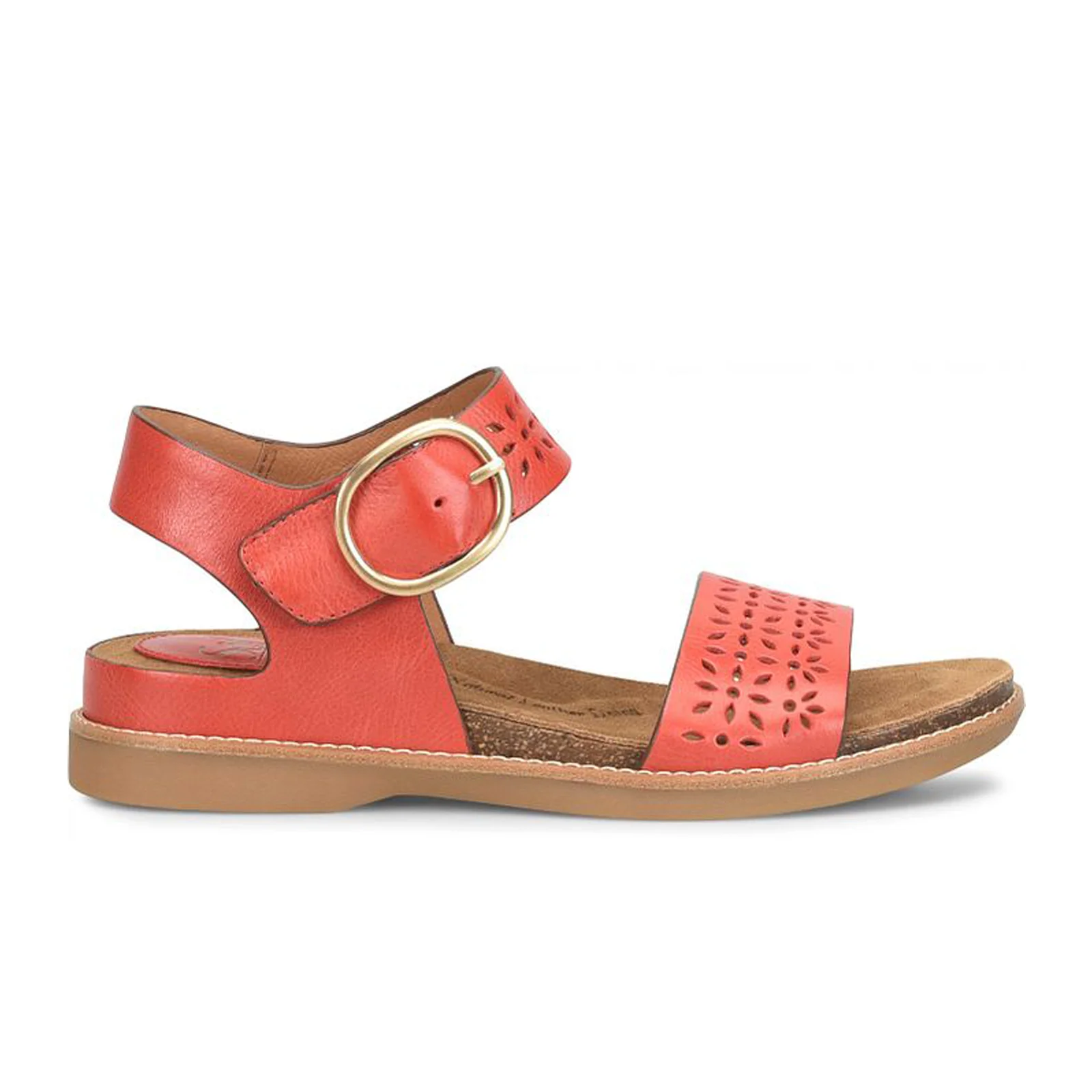 Sofft Bali III Backstrap Sandal (Women) - Red Coral