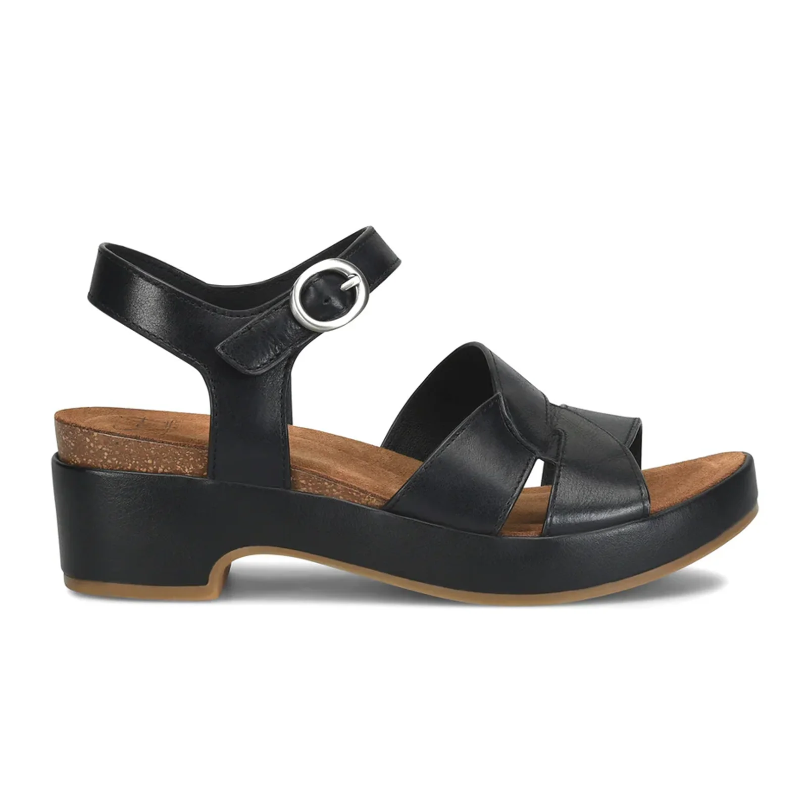 Sofft Capri Wedge Sandal (Women) - Black