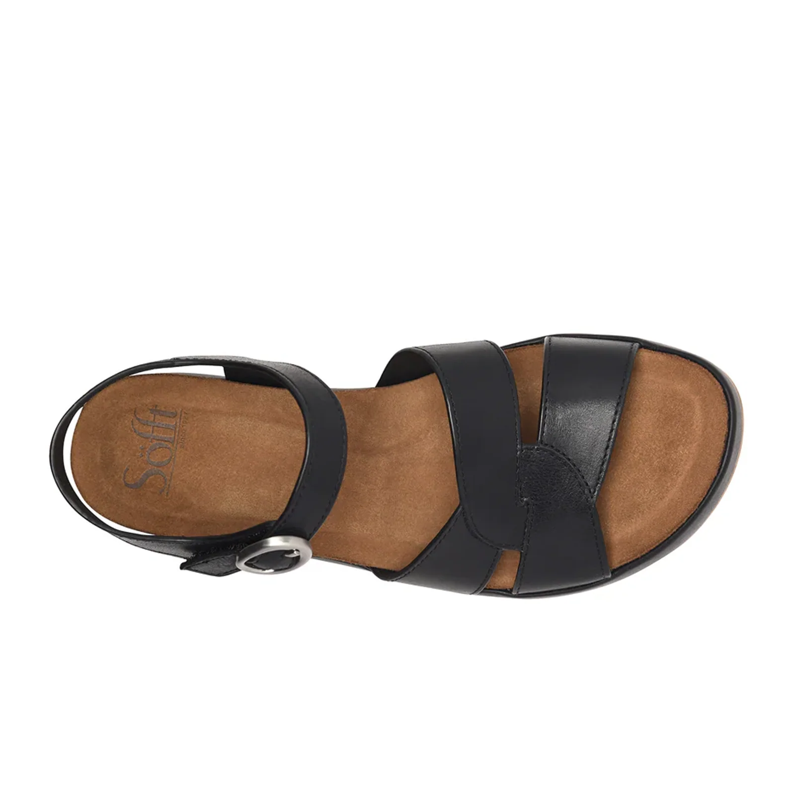 Sofft Capri Wedge Sandal (Women) - Black - Image 6