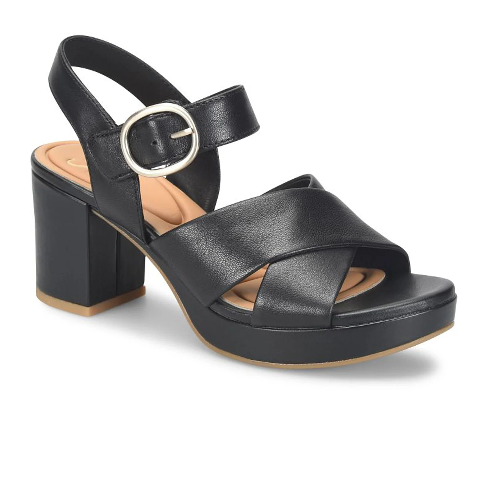 Sofft Lizzie Heeled Sandal (Women) - Black - Image 3