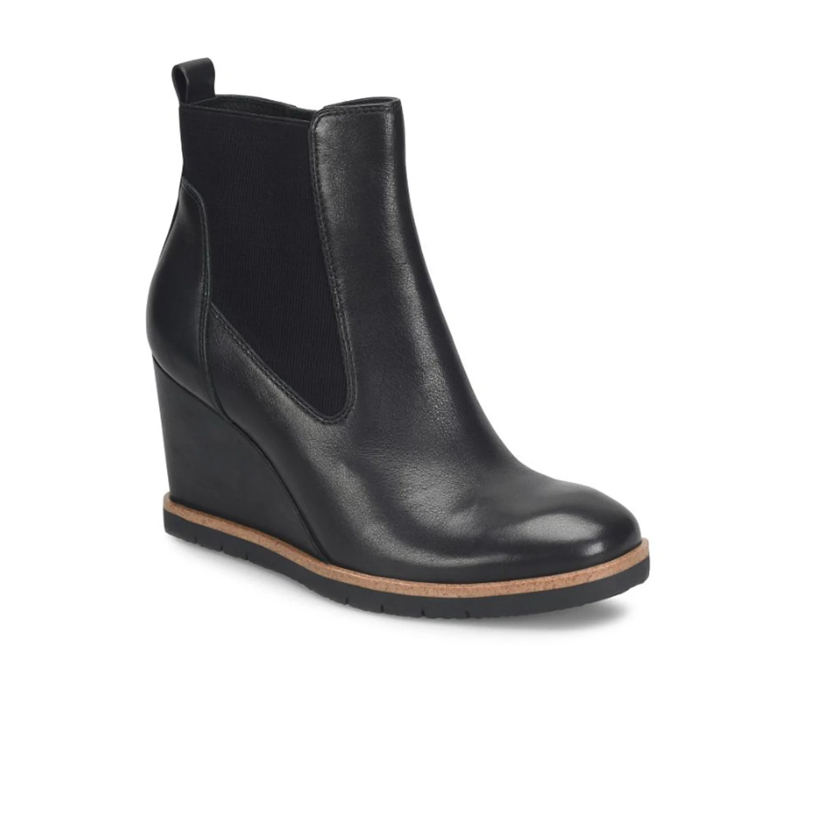 Sofft Monica Chelsea Wedge Boot (Women) - Black - Image 4