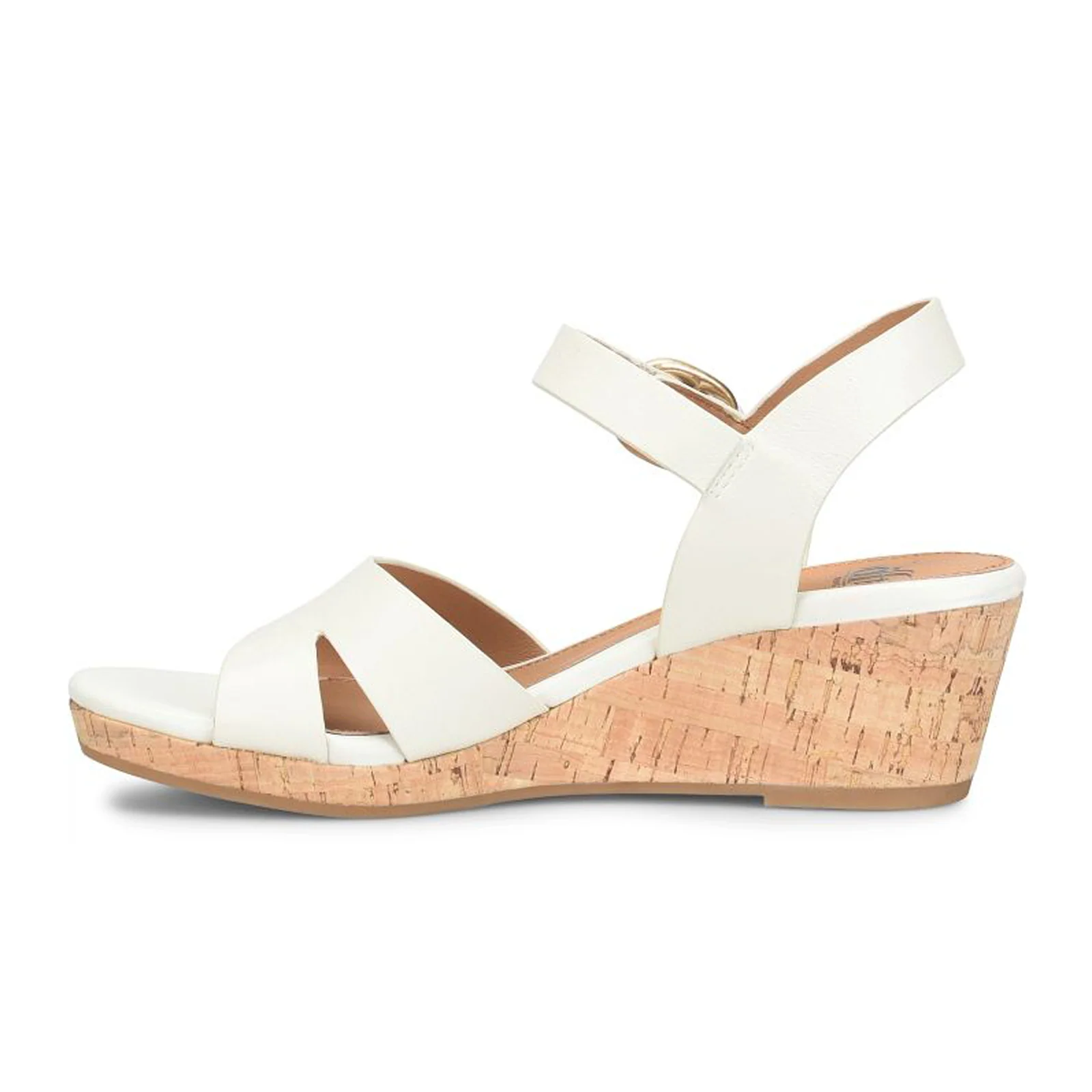 Sofft Vanessa Wedge Sandal (Women) - Off White - Image 2
