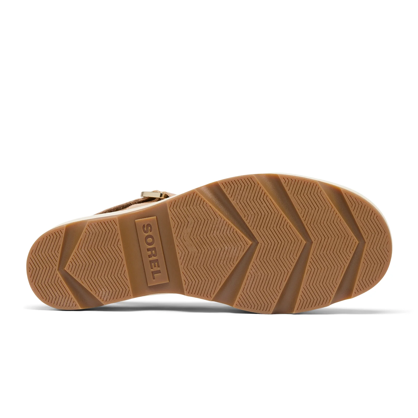 Sorel Joanie IV Wedge Sandal (Women) - Honest Beige/Gum - Image 7