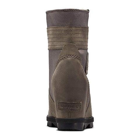 Sorel Lexie Wedge Ankle Boot (Women) - Quarry Leather - Image 5