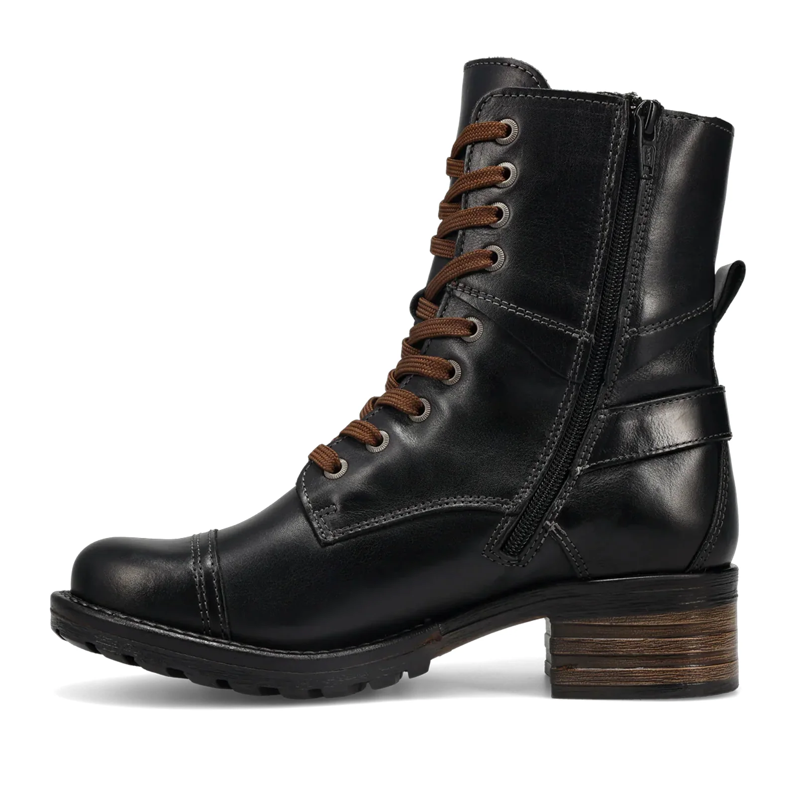 Taos Crave Lace Up Mid Boot (Women) - Classic Black - Image 2