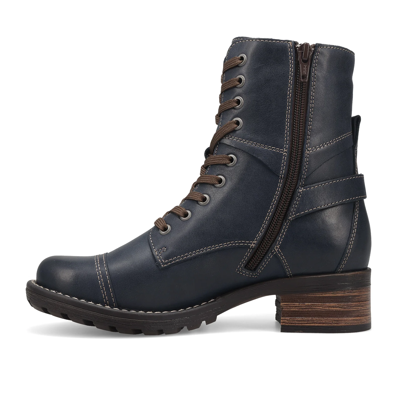 Taos Crave Lace Up Mid Boot (Women) - Dark Blue - Image 2