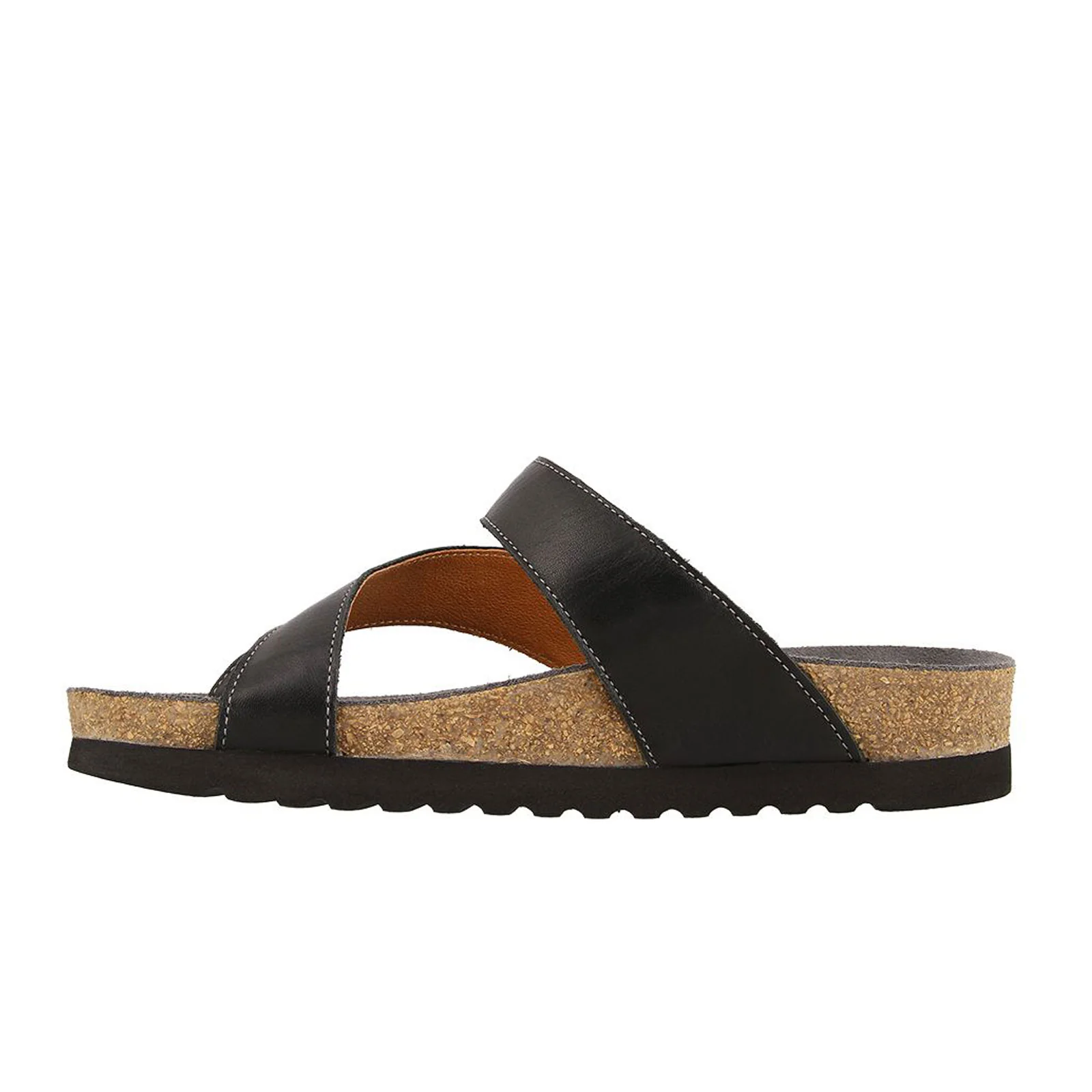 Taos Lola Sandal (Women) - Black Leather - Image 3