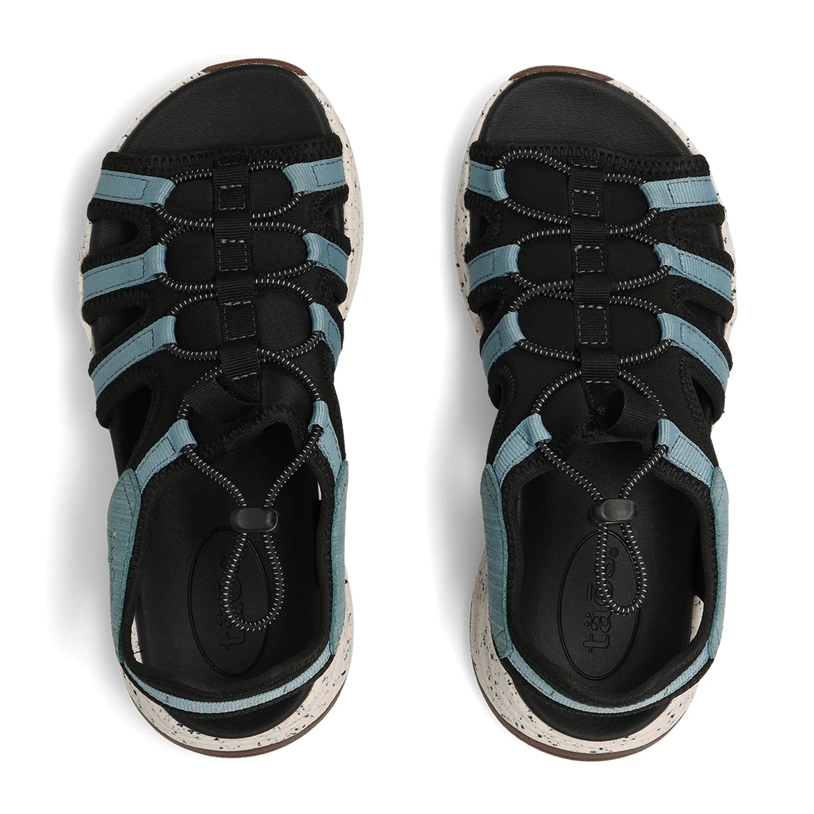 Taos Superfly Active Sandal (Women) - Black/Mineral Blue - Image 5