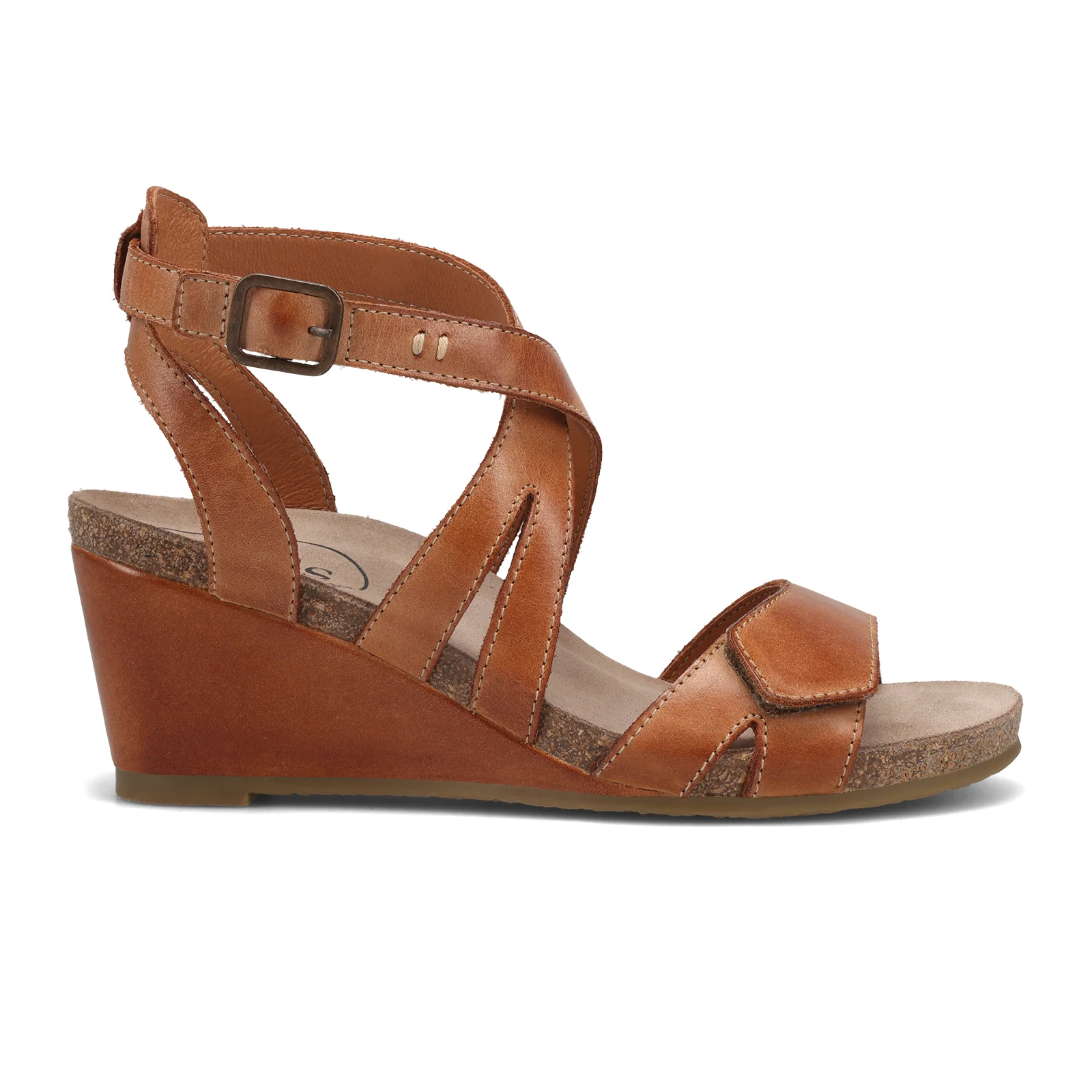 Taos Xcellent 2 Wedge Sandal (Women) - Caramel