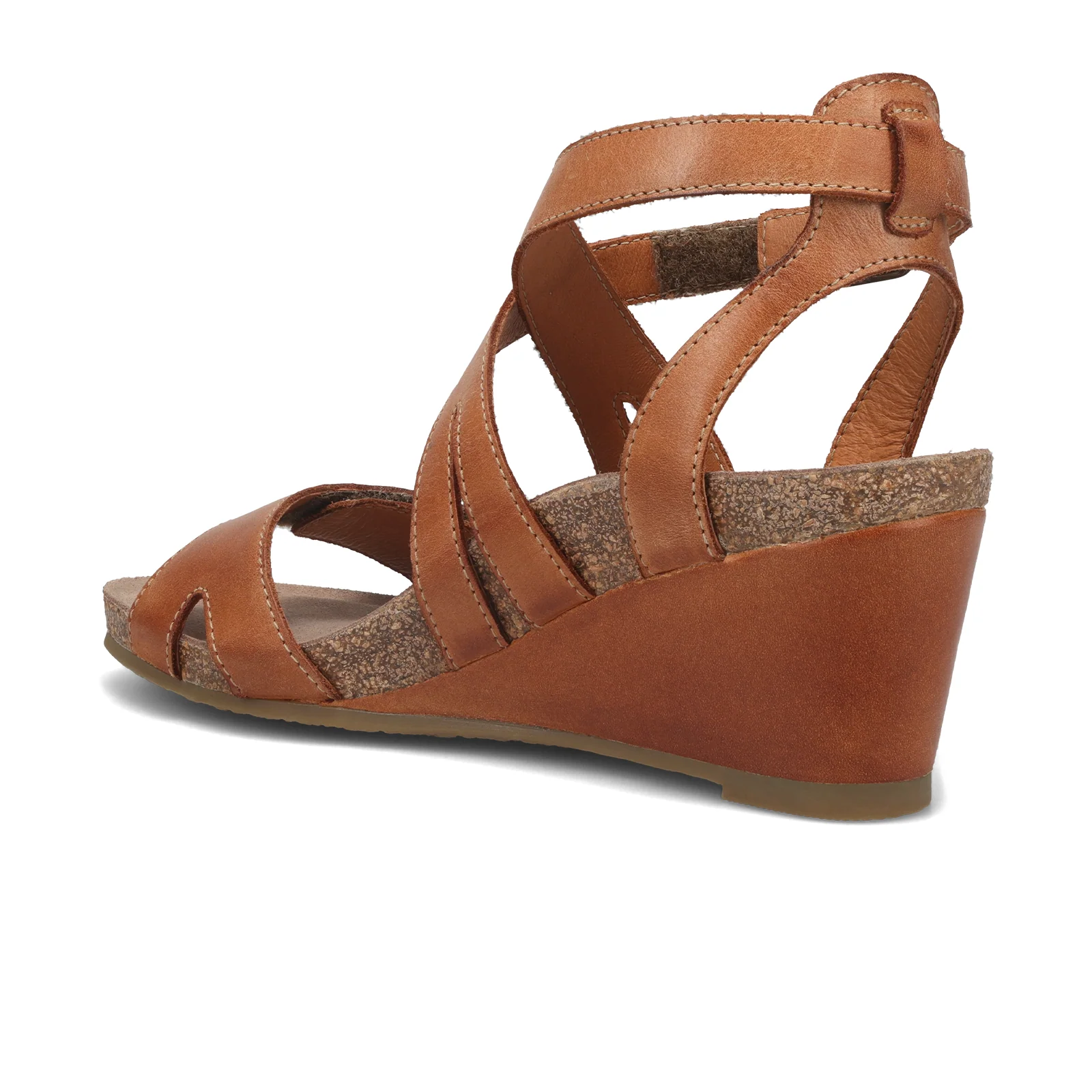 Taos Xcellent 2 Wedge Sandal (Women) - Caramel - Image 4