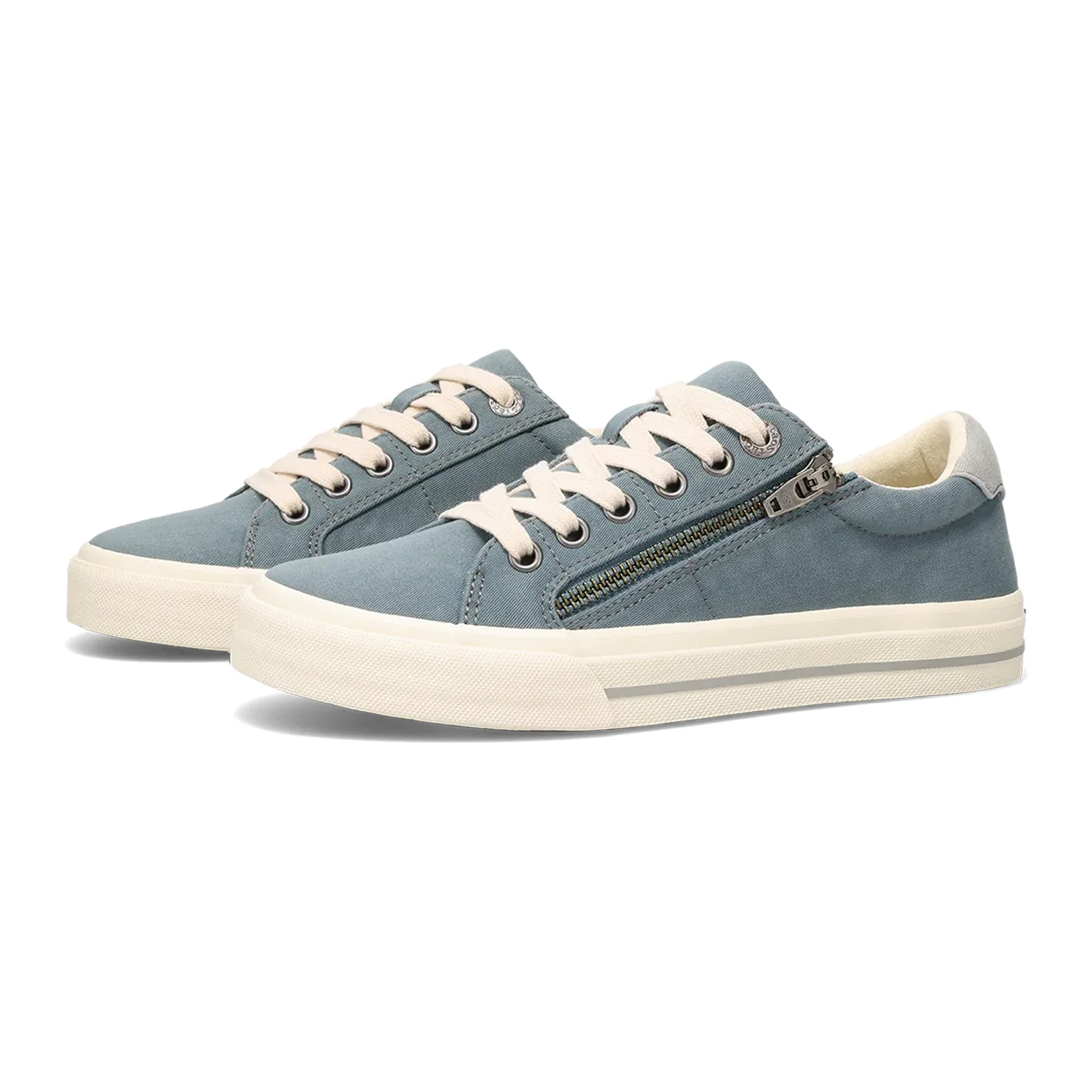Taos Z Soul Sneaker (Women) - Mineral Blue/Grey Distressed - Image 4