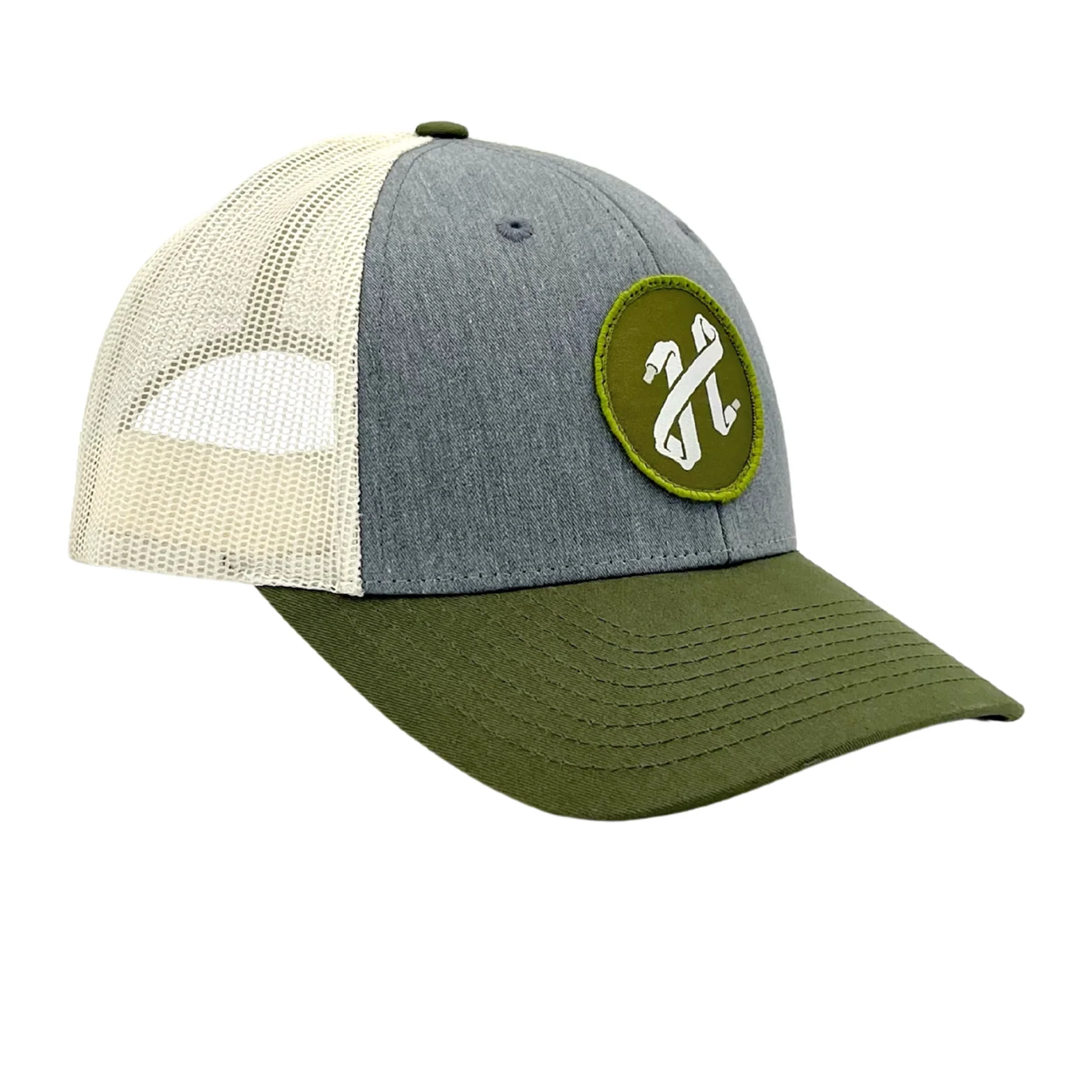 The Heel Shoe Fitters Branded Hat - Gray/Olive - Image 2