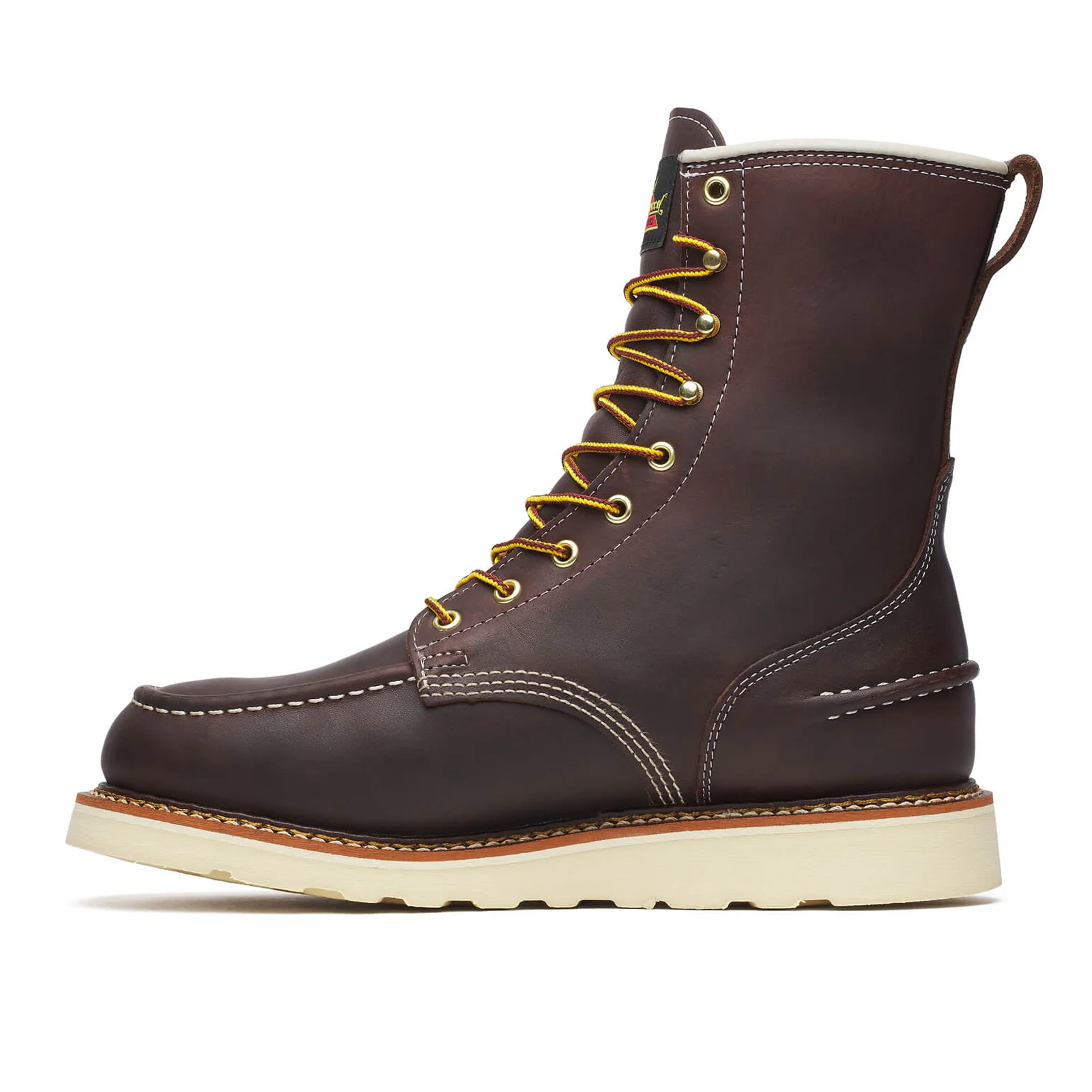 Thorogood 1957 Series 8" Moc Toe Waterproof Steel Toe Work Boot (Men) - Brown - Image 2
