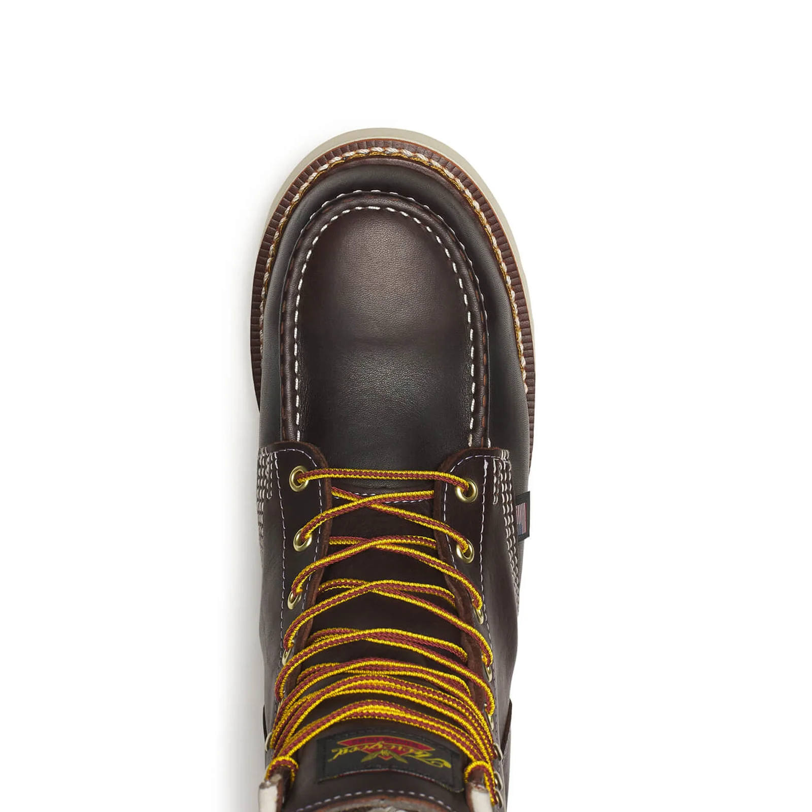 Thorogood 1957 Series 8" Moc Toe Waterproof Steel Toe Work Boot (Men) - Brown - Image 6