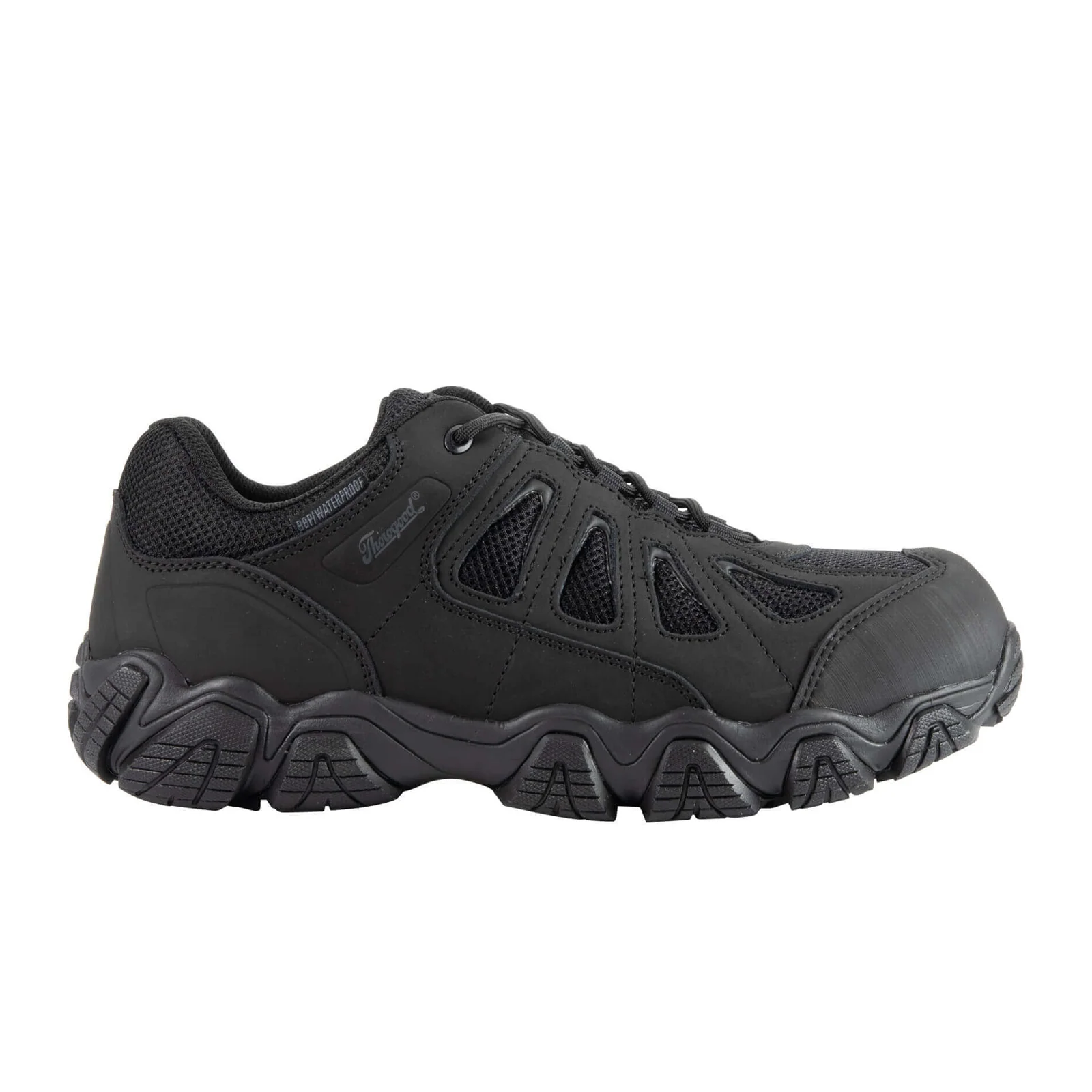 Thorogood Crosstrex Series BBP Waterproof Composite Toe Oxford Hiker (Men) - Black