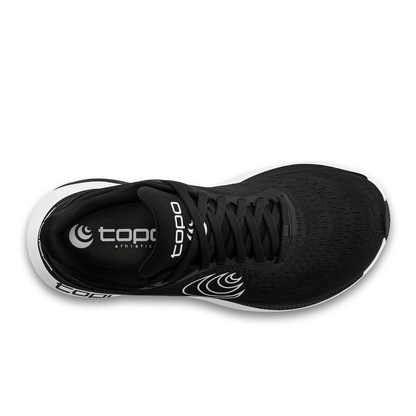Topo Aura Running Shoe (Women) - Black/White - Image 4